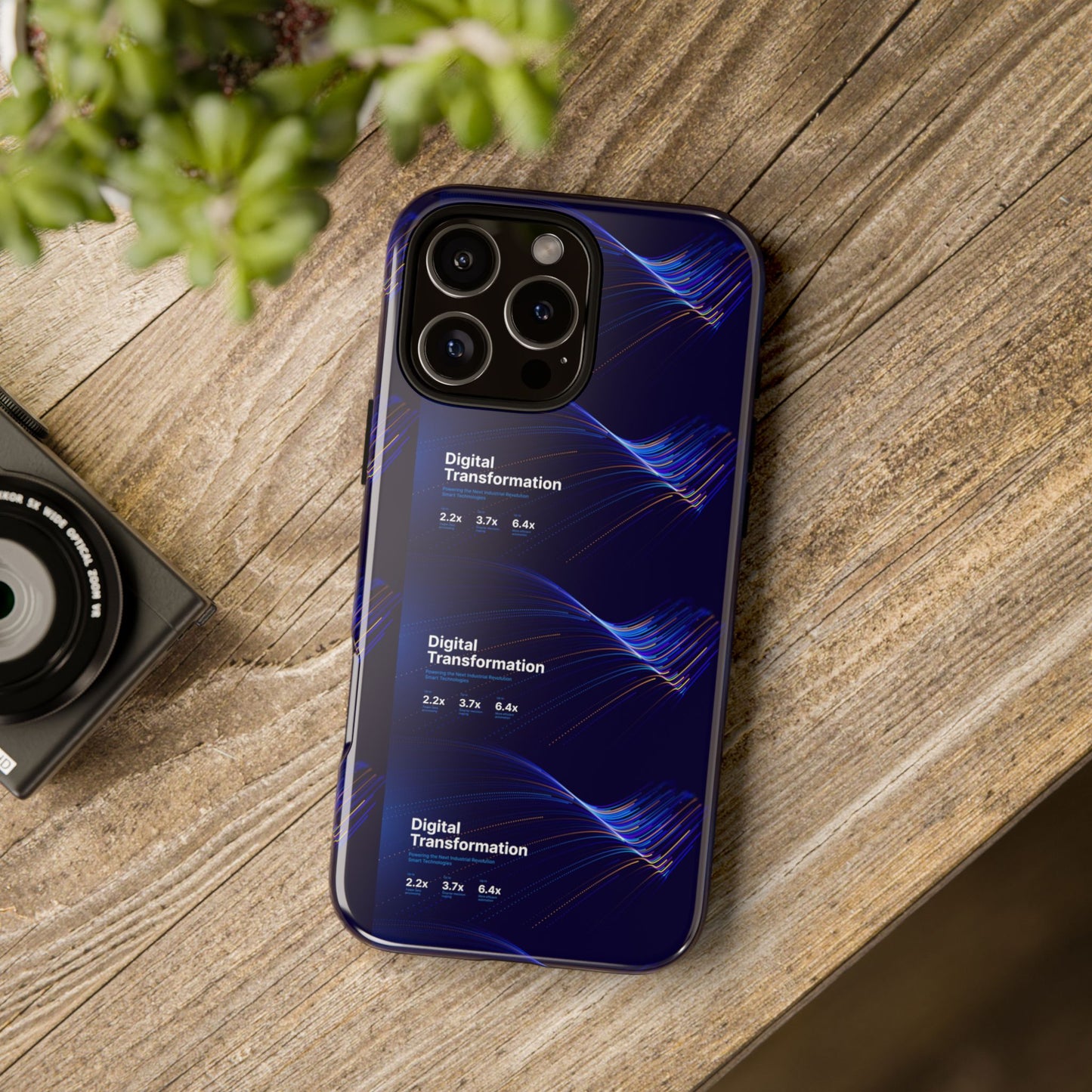 Digital Transformation Phone Case, Tough Cases for Modern Tech, Gifts for Digital Nomads, Unique Designs for Gadget Lovers, Custom [...]