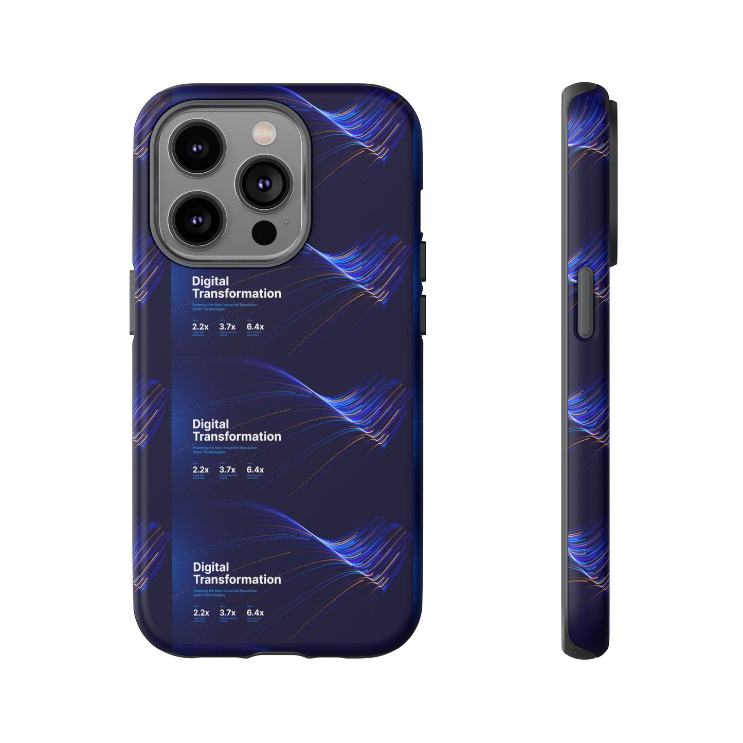 Digital Transformation Phone Case, Tough Cases for Modern Tech, Gifts for Digital Nomads, Unique Designs for Gadget Lovers, Custom [...]