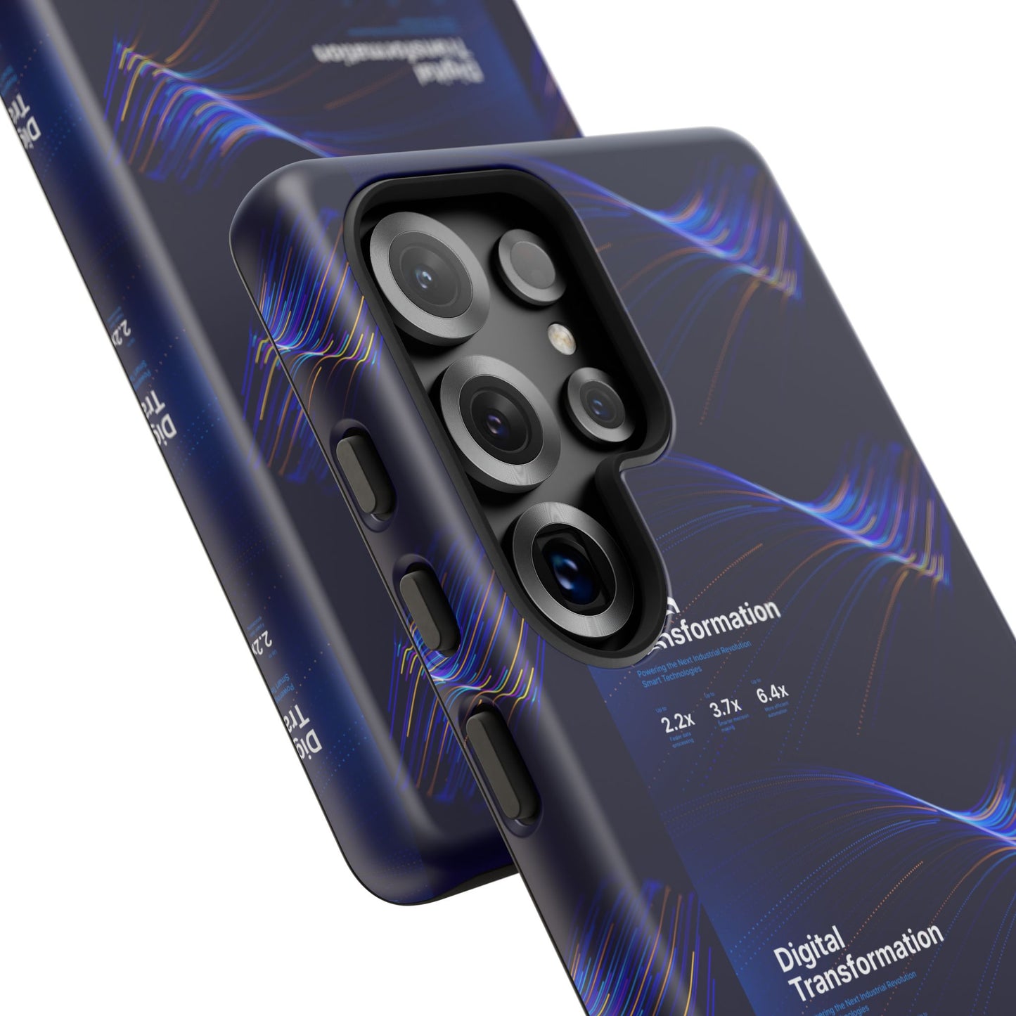 Digital Transformation Phone Case, Tough Cases for Modern Tech, Gifts for Digital Nomads, Unique Designs for Gadget Lovers, Custom [...]