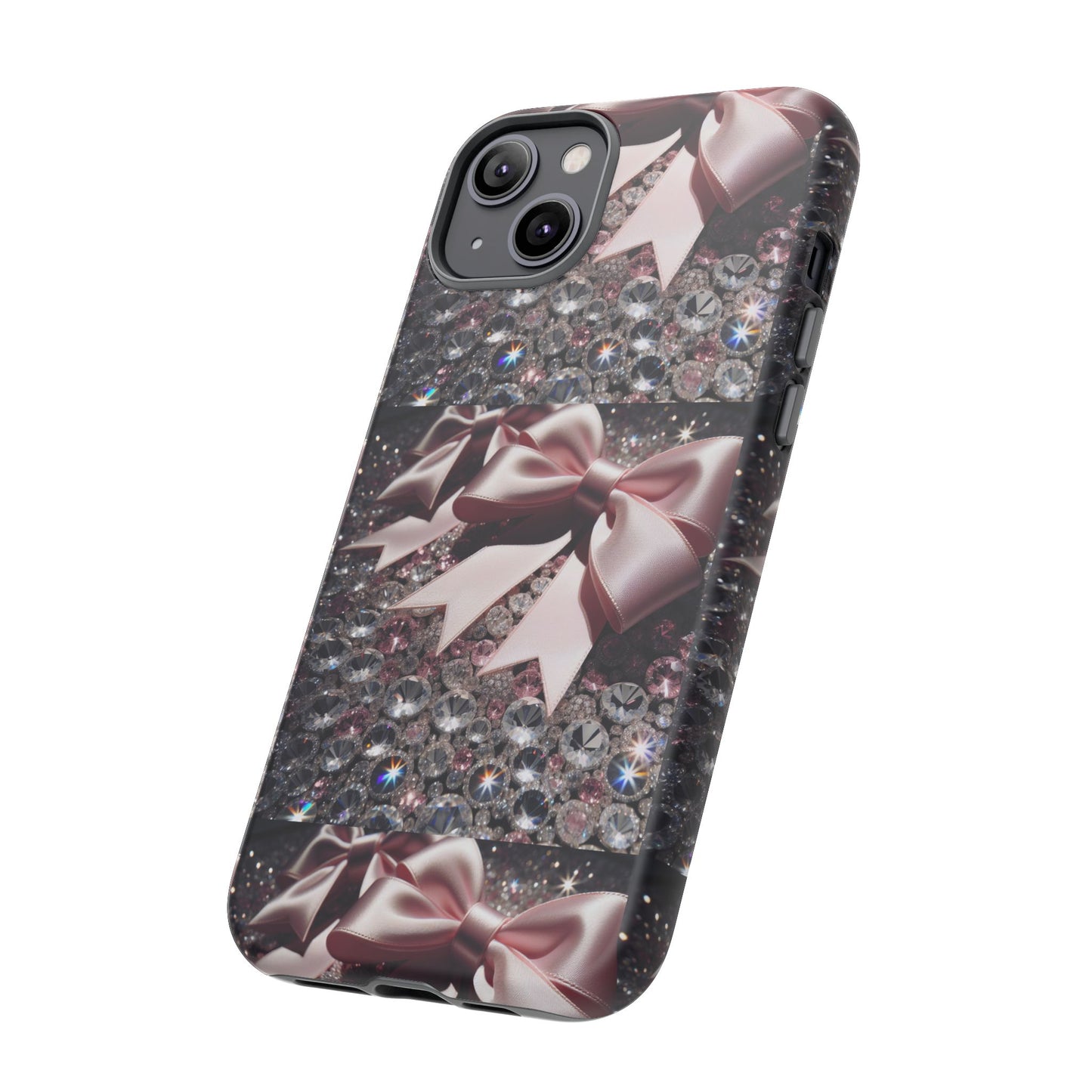 Sparkling Glam Phone Case, Tough Cases, Gift for Her, Stylish Cell Phone Accessories, Blinged Out Designs, Holiday Gifts