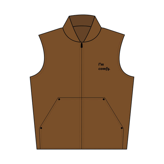 CornerStone® Unisex Washed Duck Cloth Vest (Embroidery)