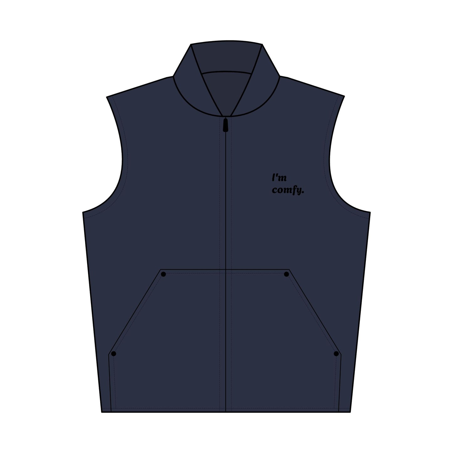 CornerStone® Unisex Washed Duck Cloth Vest (Embroidery)