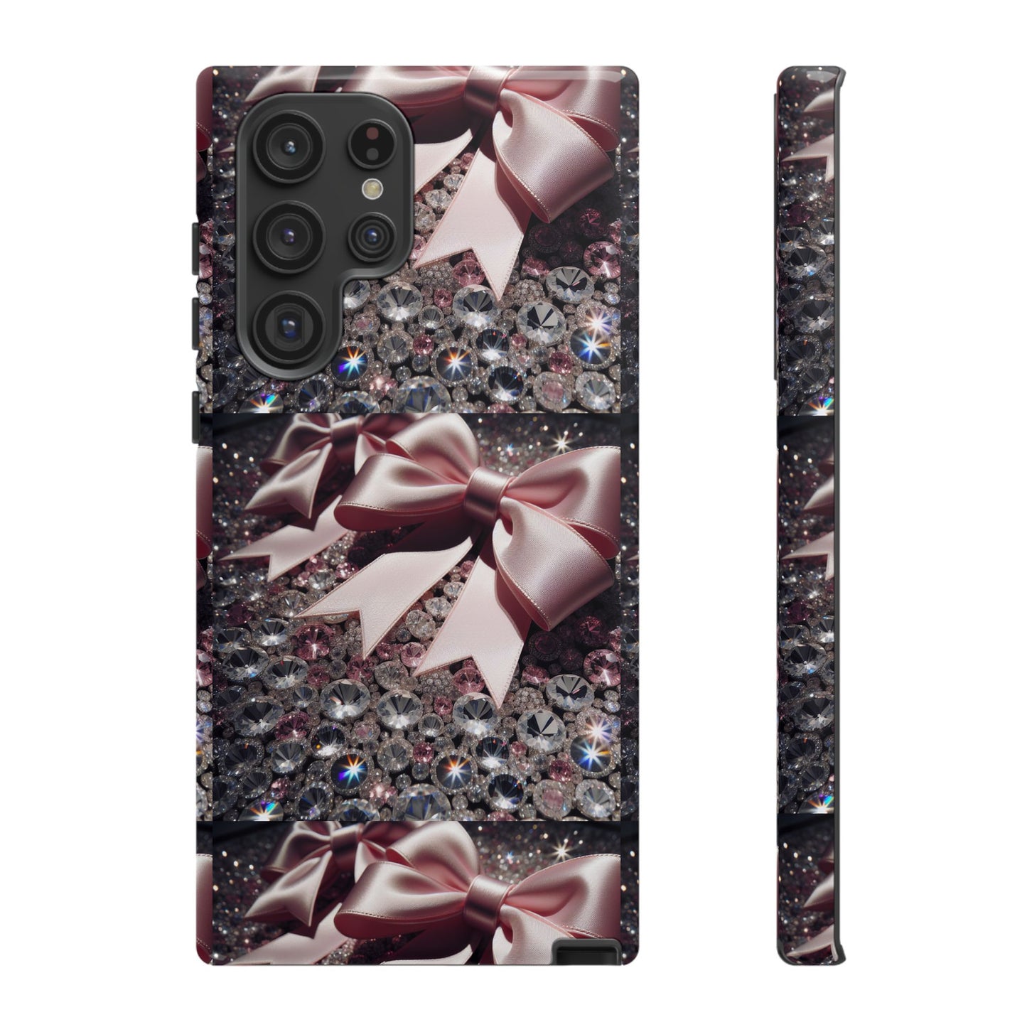 Sparkling Glam Phone Case, Tough Cases, Gift for Her, Stylish Cell Phone Accessories, Blinged Out Designs, Holiday Gifts