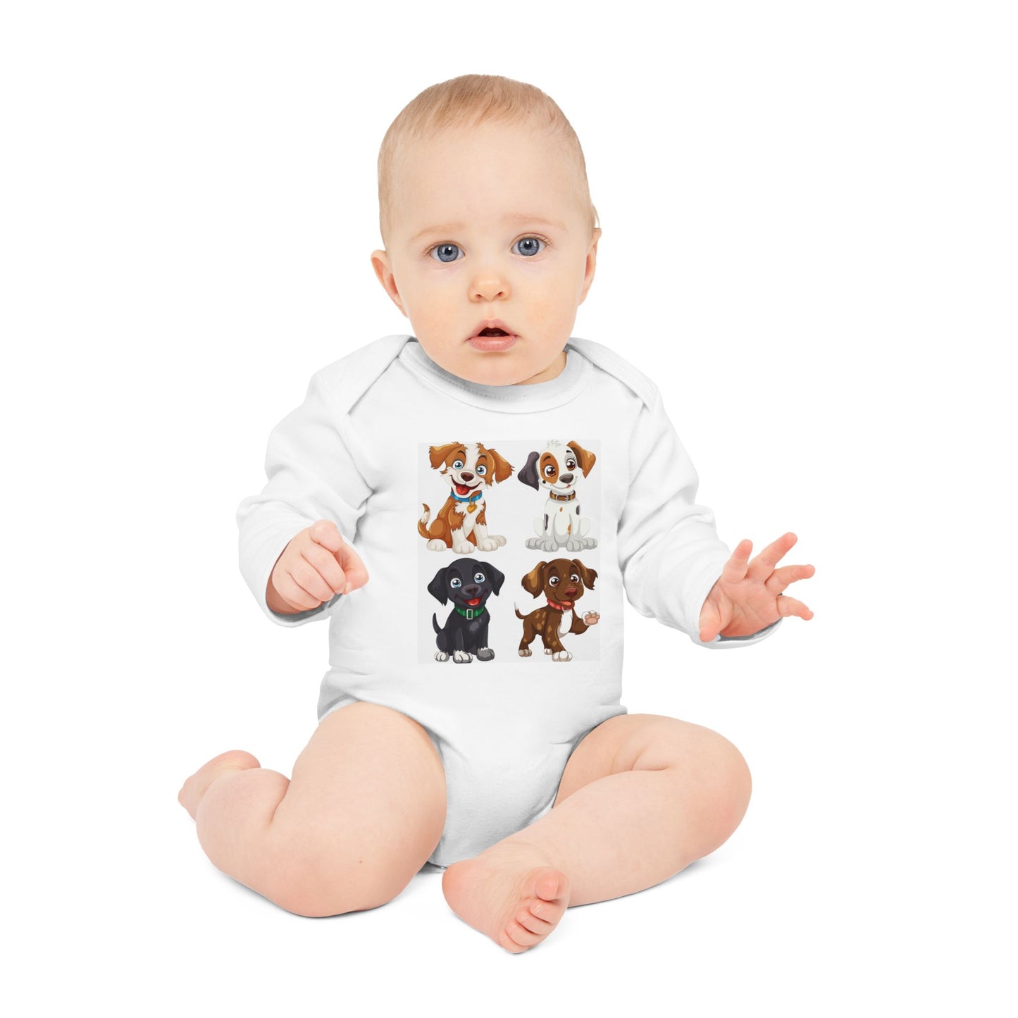 Baby Long-Sleeve Organic Bodysuit