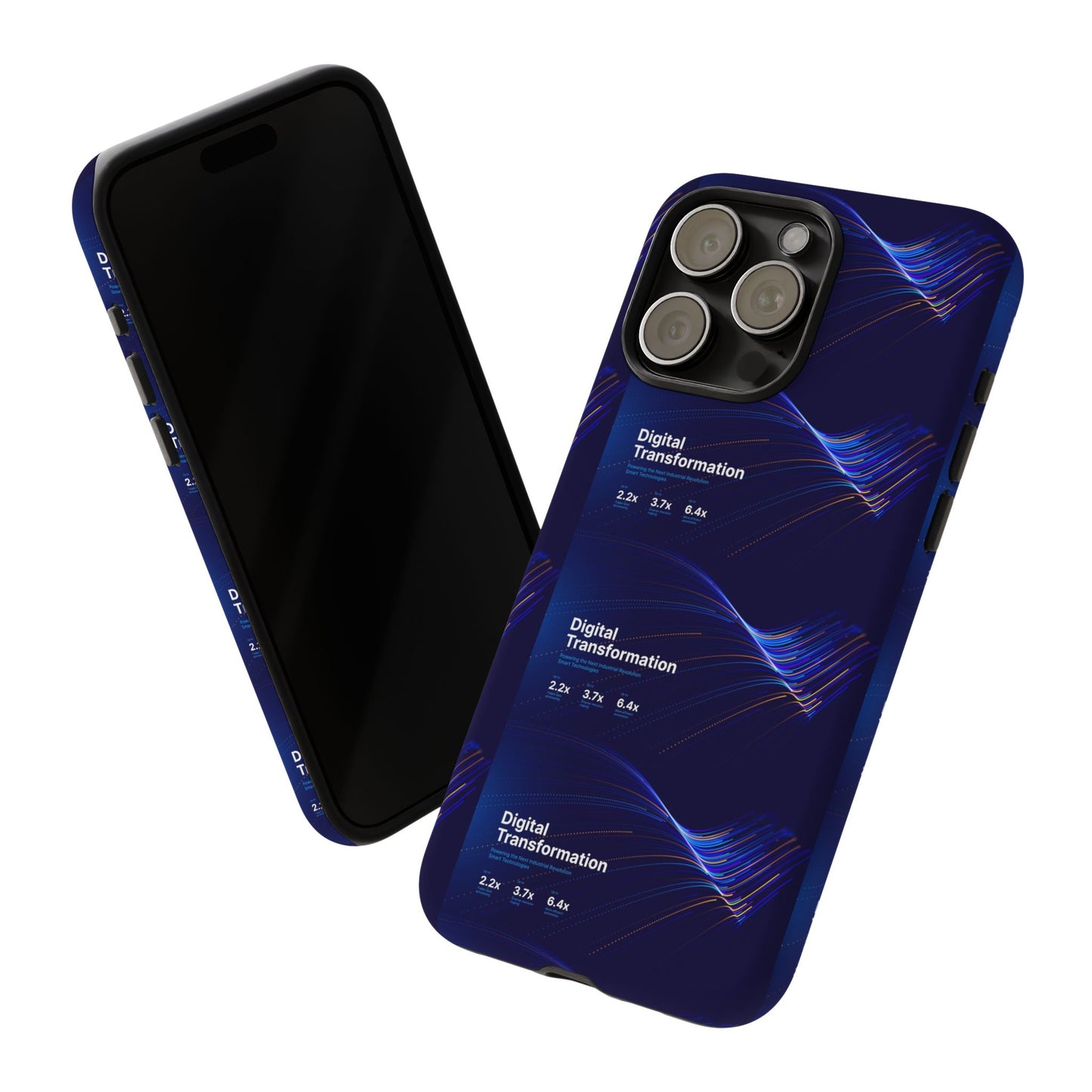 Digital Transformation Phone Case, Tough Cases for Modern Tech, Gifts for Digital Nomads, Unique Designs for Gadget Lovers, Custom [...]