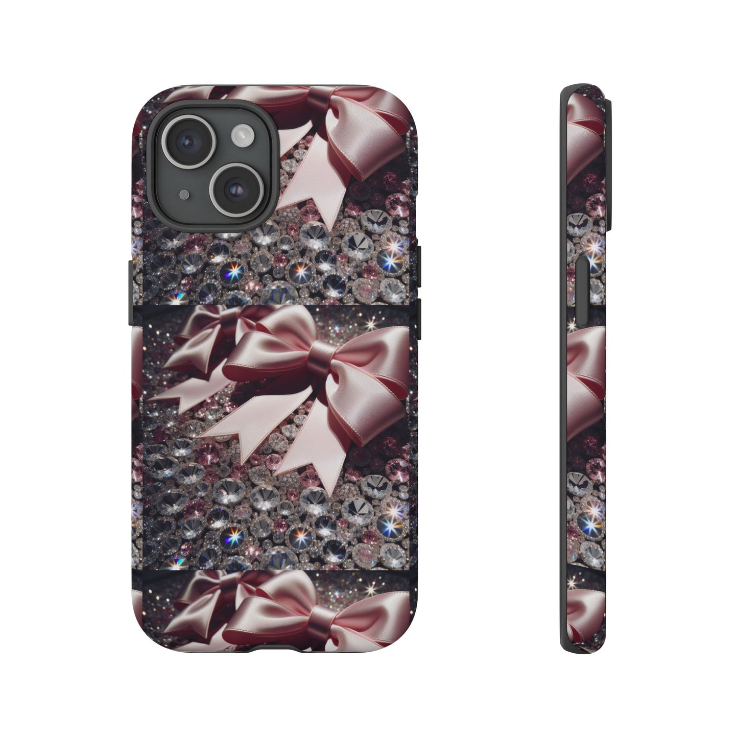 Sparkling Glam Phone Case, Tough Cases, Gift for Her, Stylish Cell Phone Accessories, Blinged Out Designs, Holiday Gifts