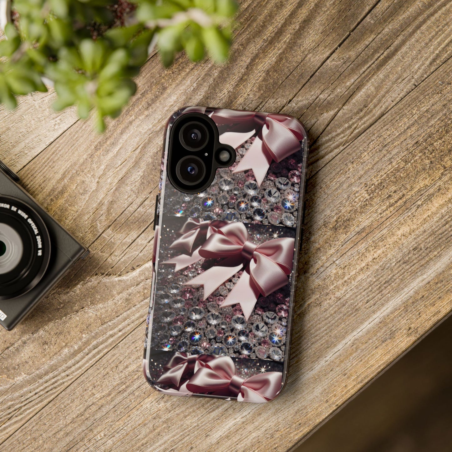 Sparkling Glam Phone Case, Tough Cases, Gift for Her, Stylish Cell Phone Accessories, Blinged Out Designs, Holiday Gifts