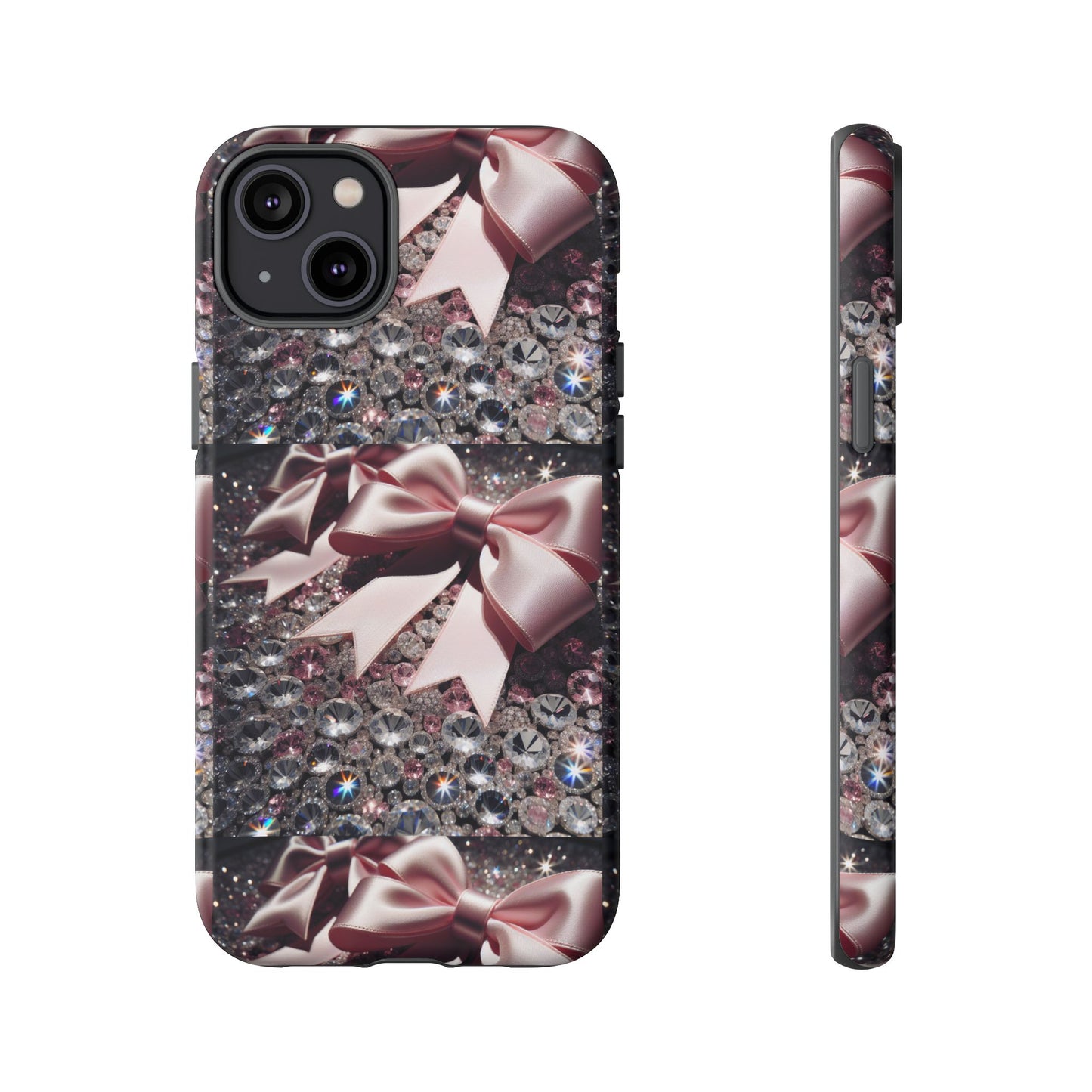 Sparkling Glam Phone Case, Tough Cases, Gift for Her, Stylish Cell Phone Accessories, Blinged Out Designs, Holiday Gifts