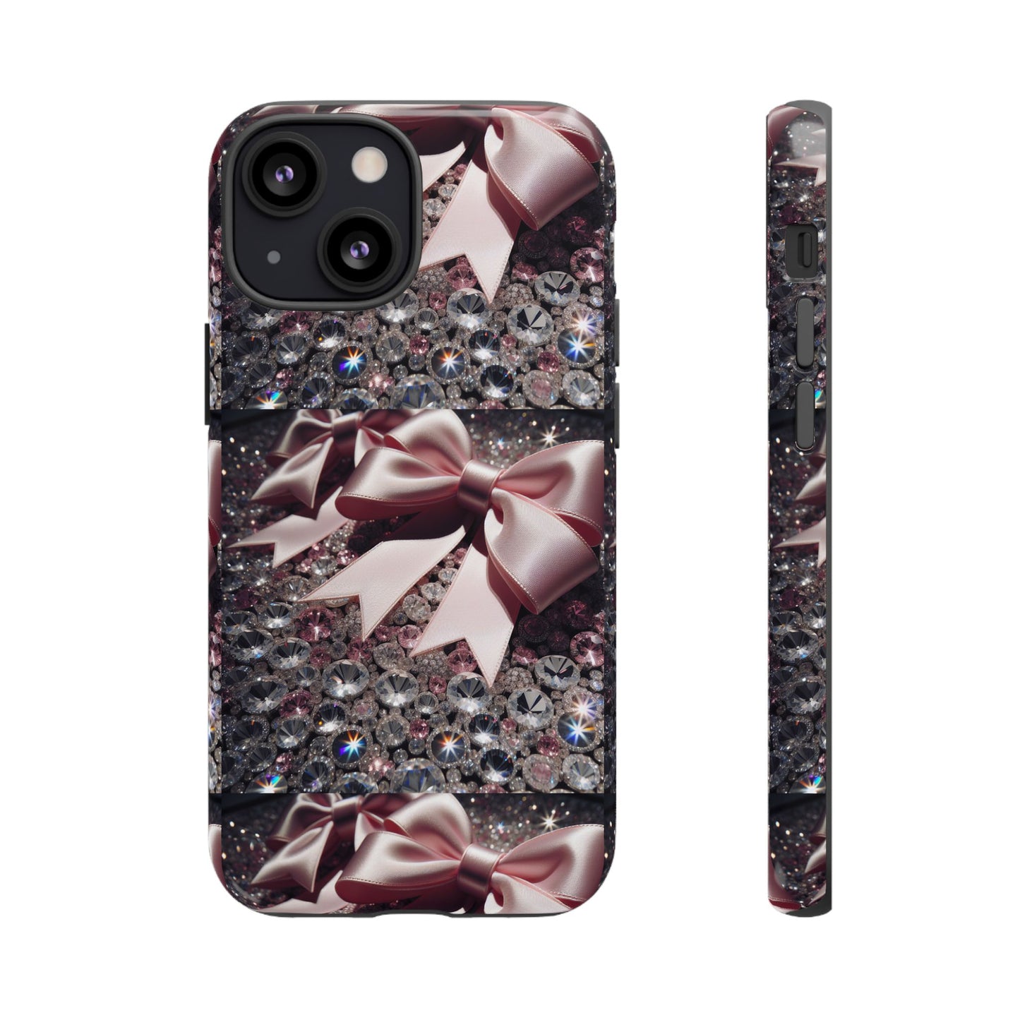 Sparkling Glam Phone Case, Tough Cases, Gift for Her, Stylish Cell Phone Accessories, Blinged Out Designs, Holiday Gifts