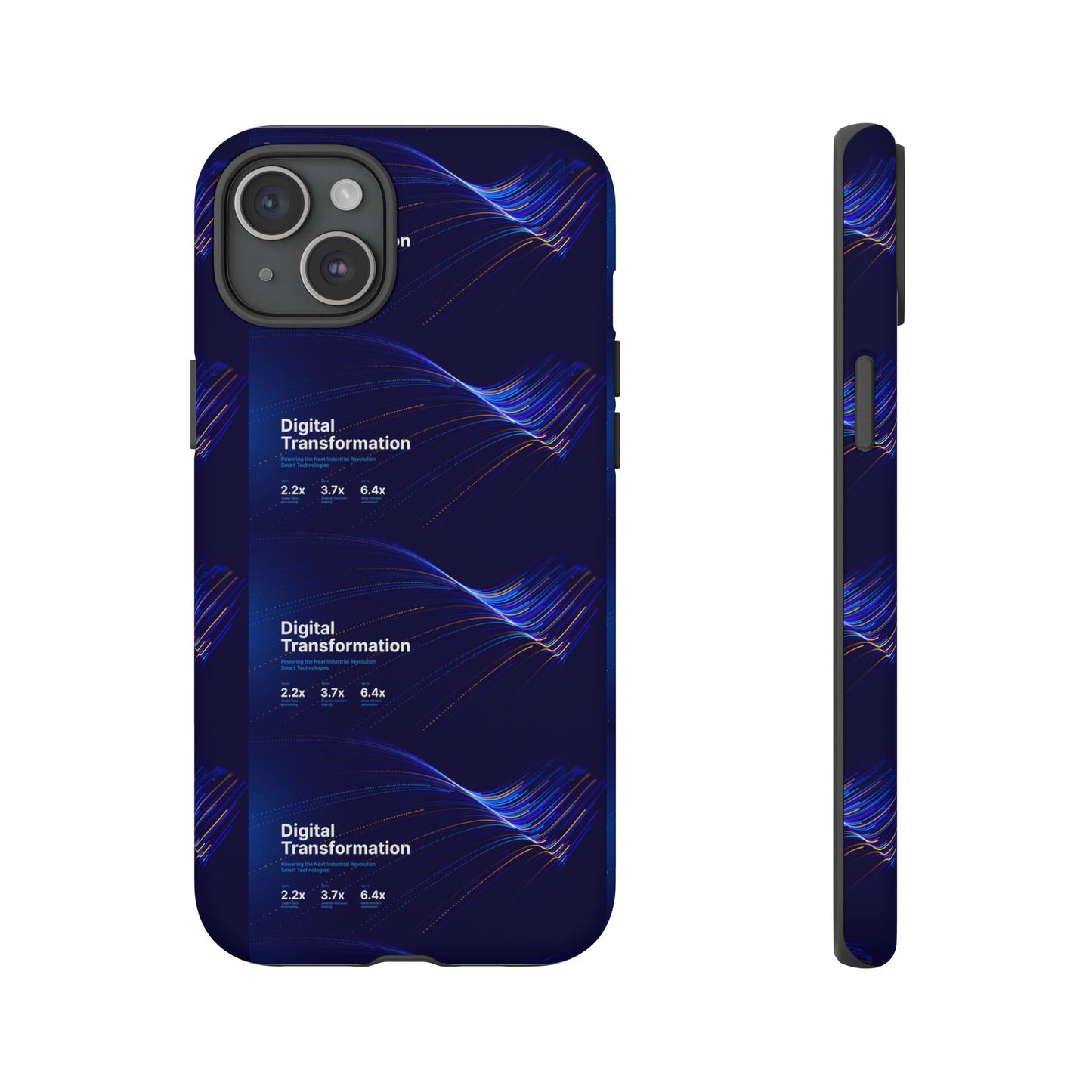 Digital Transformation Phone Case, Tough Cases for Modern Tech, Gifts for Digital Nomads, Unique Designs for Gadget Lovers, Custom [...]