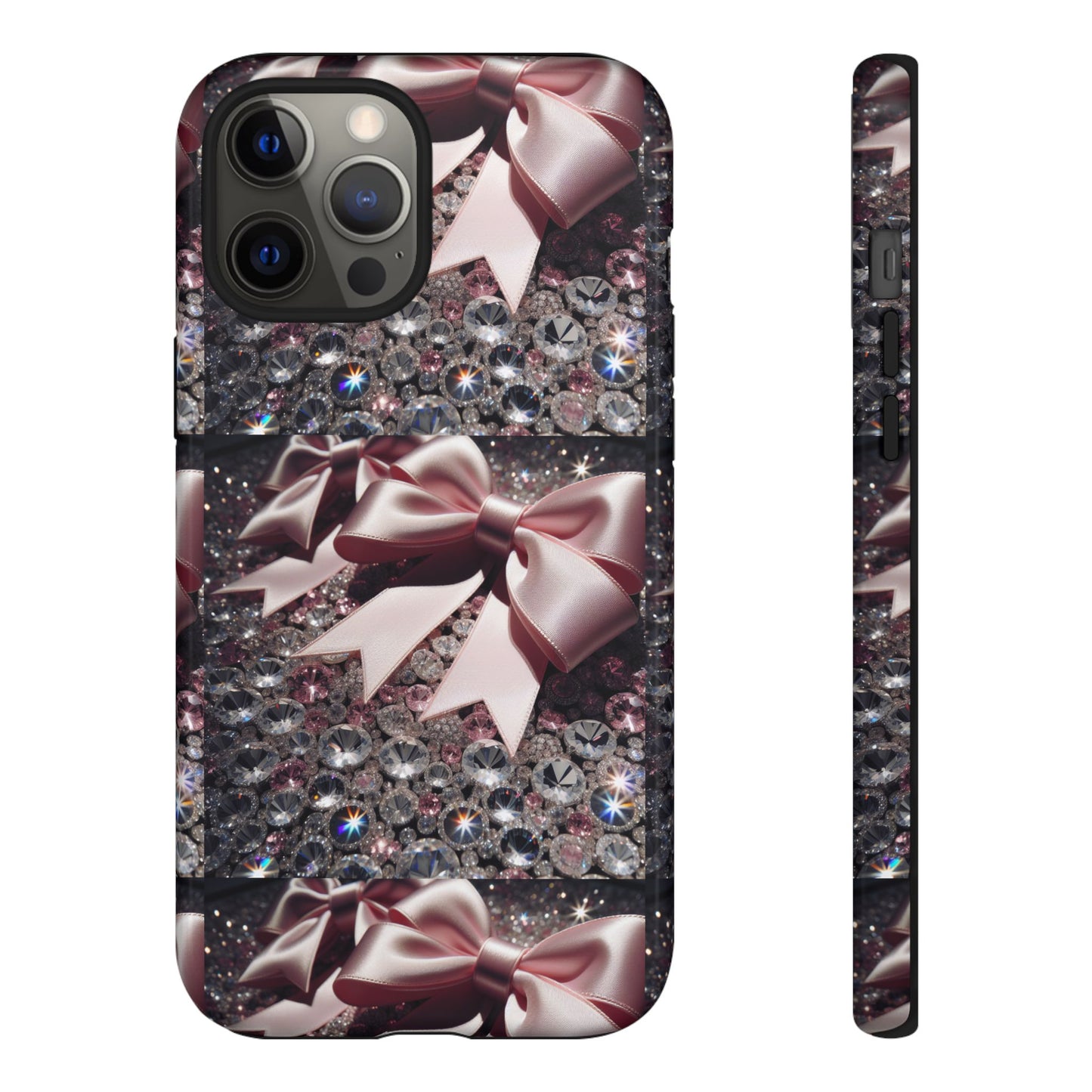 Sparkling Glam Phone Case, Tough Cases, Gift for Her, Stylish Cell Phone Accessories, Blinged Out Designs, Holiday Gifts
