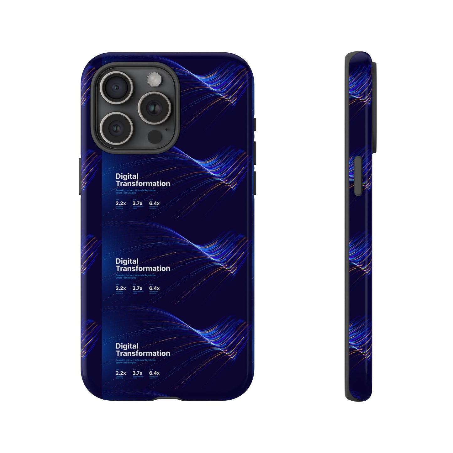 Digital Transformation Phone Case, Tough Cases for Modern Tech, Gifts for Digital Nomads, Unique Designs for Gadget Lovers, Custom [...]