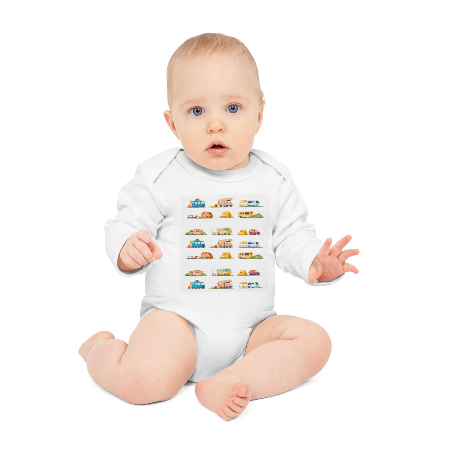 Whimsical Organic Baby Bodysuit, Cute Bodysuit for Newborns, Baby Shower Gift, Eco-Friendly Infant Clothing, Colorful Baby Outfit