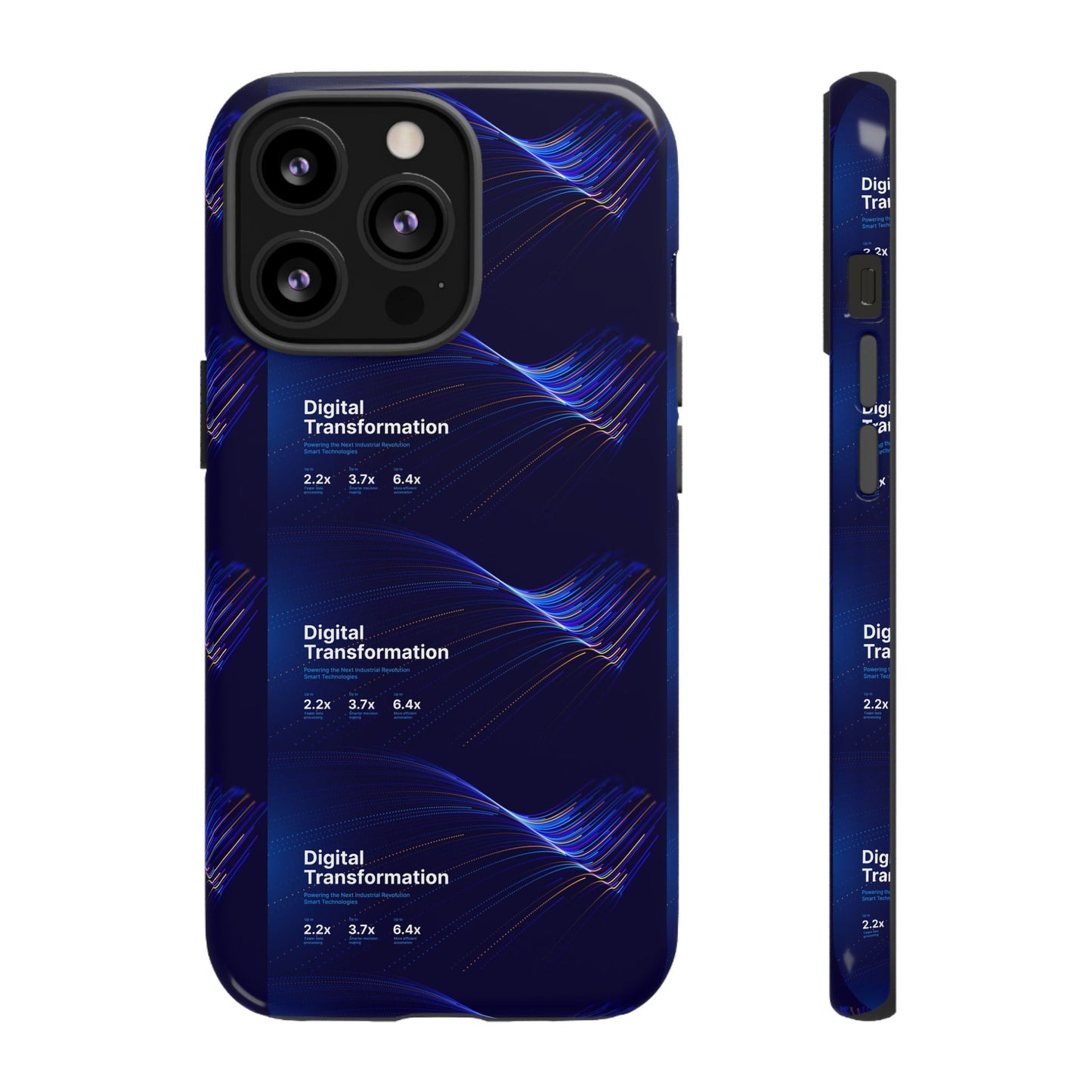 Digital Transformation Phone Case, Tough Cases for Modern Tech, Gifts for Digital Nomads, Unique Designs for Gadget Lovers, Custom [...]