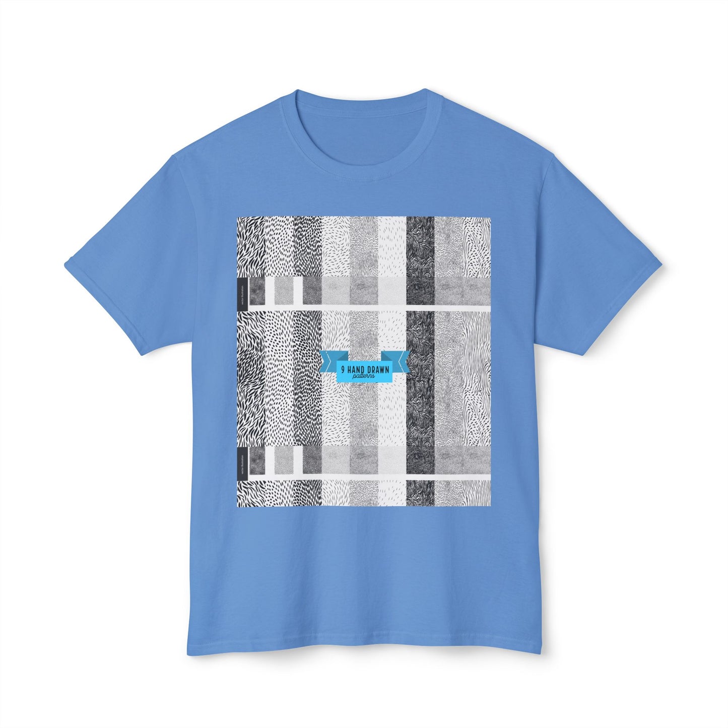 Abstract Pattern Unisex HD Cotton T-shirt, Modern Art Tee, Everyday Wear, Gift for Art Lovers, Casual Style, Unique Graphic Tee
