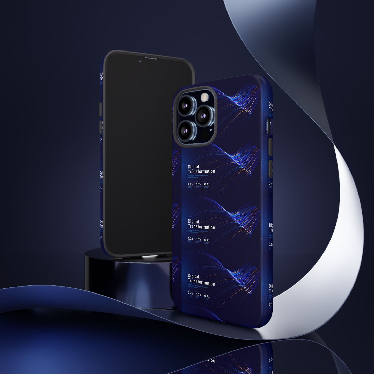 Digital Transformation Phone Case, Tough Cases for Modern Tech, Gifts for Digital Nomads, Unique Designs for Gadget Lovers, Custom [...]