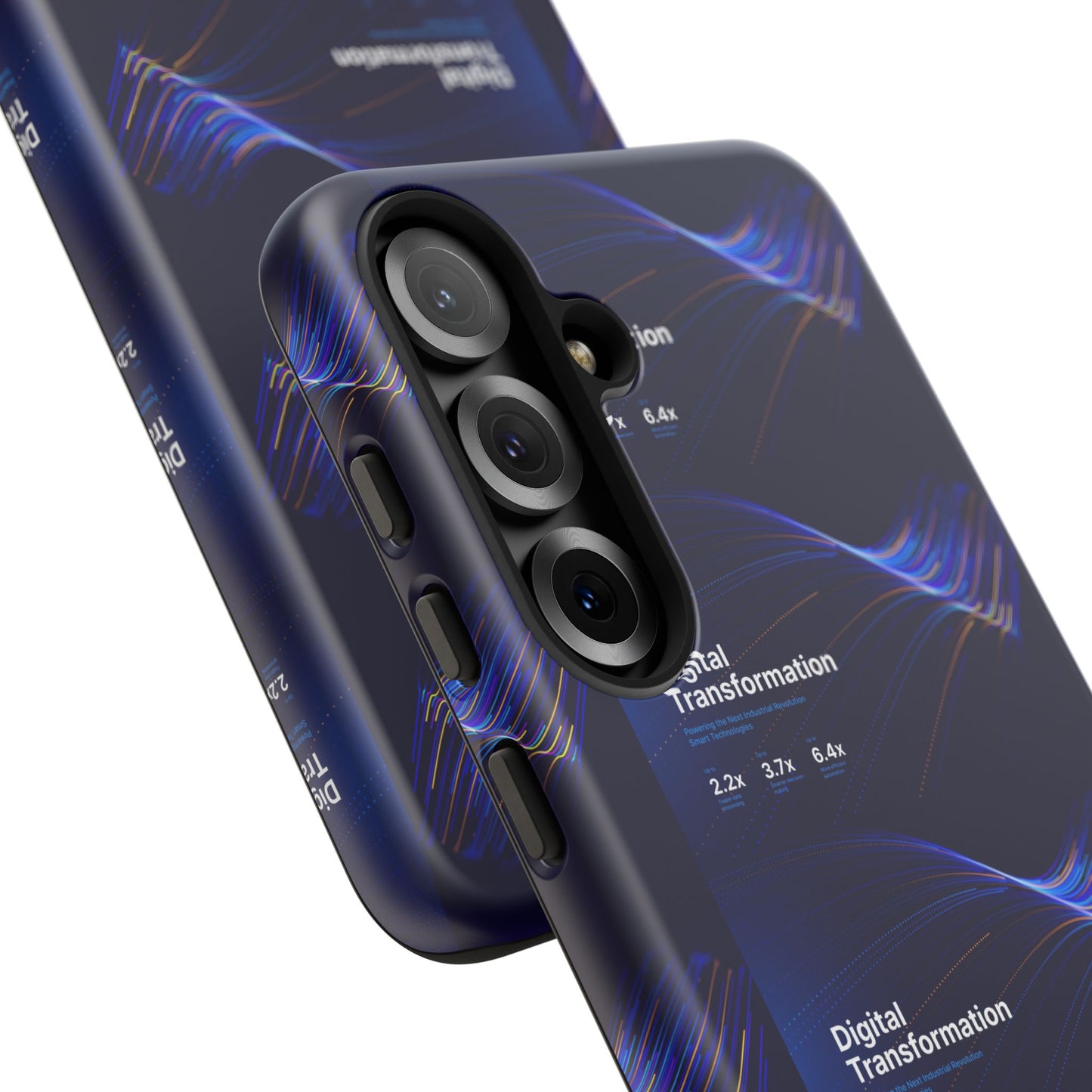 Digital Transformation Phone Case, Tough Cases for Modern Tech, Gifts for Digital Nomads, Unique Designs for Gadget Lovers, Custom [...]
