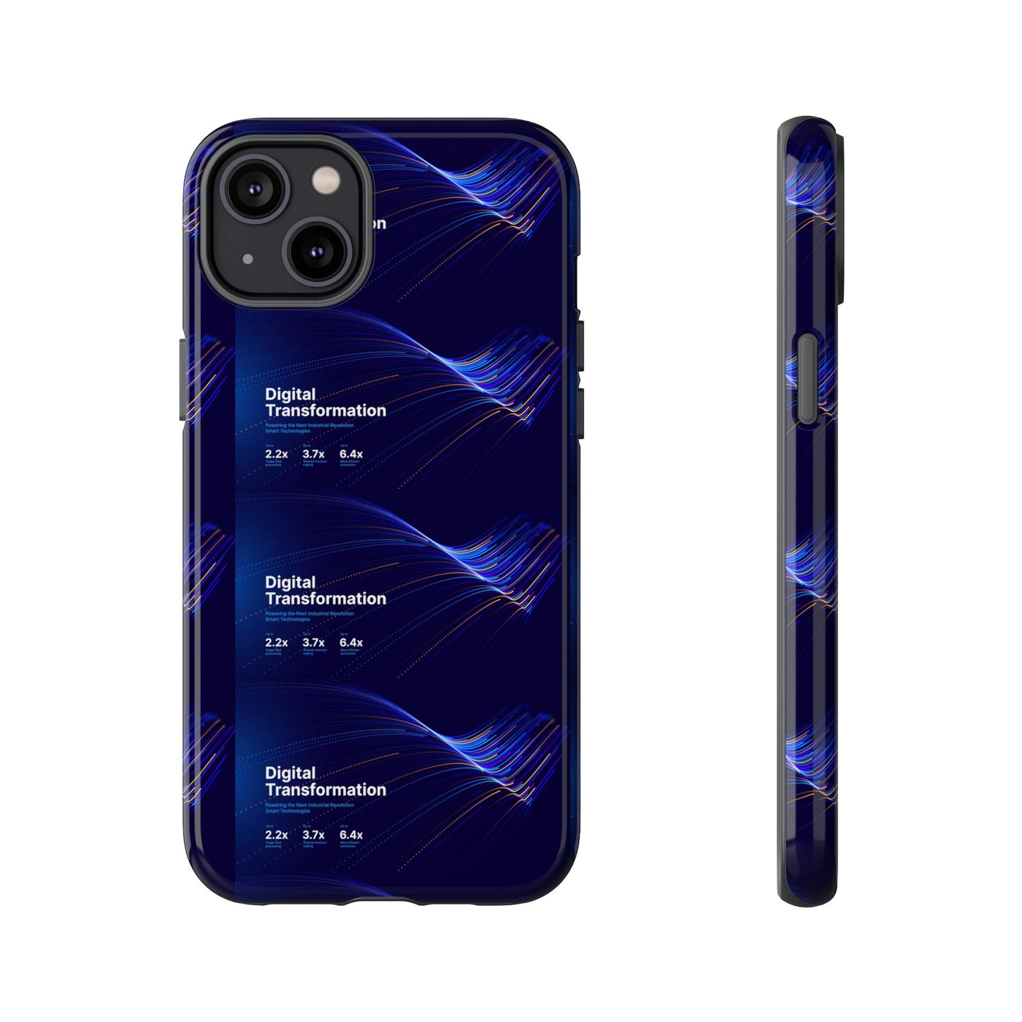 Digital Transformation Phone Case, Tough Cases for Modern Tech, Gifts for Digital Nomads, Unique Designs for Gadget Lovers, Custom [...]