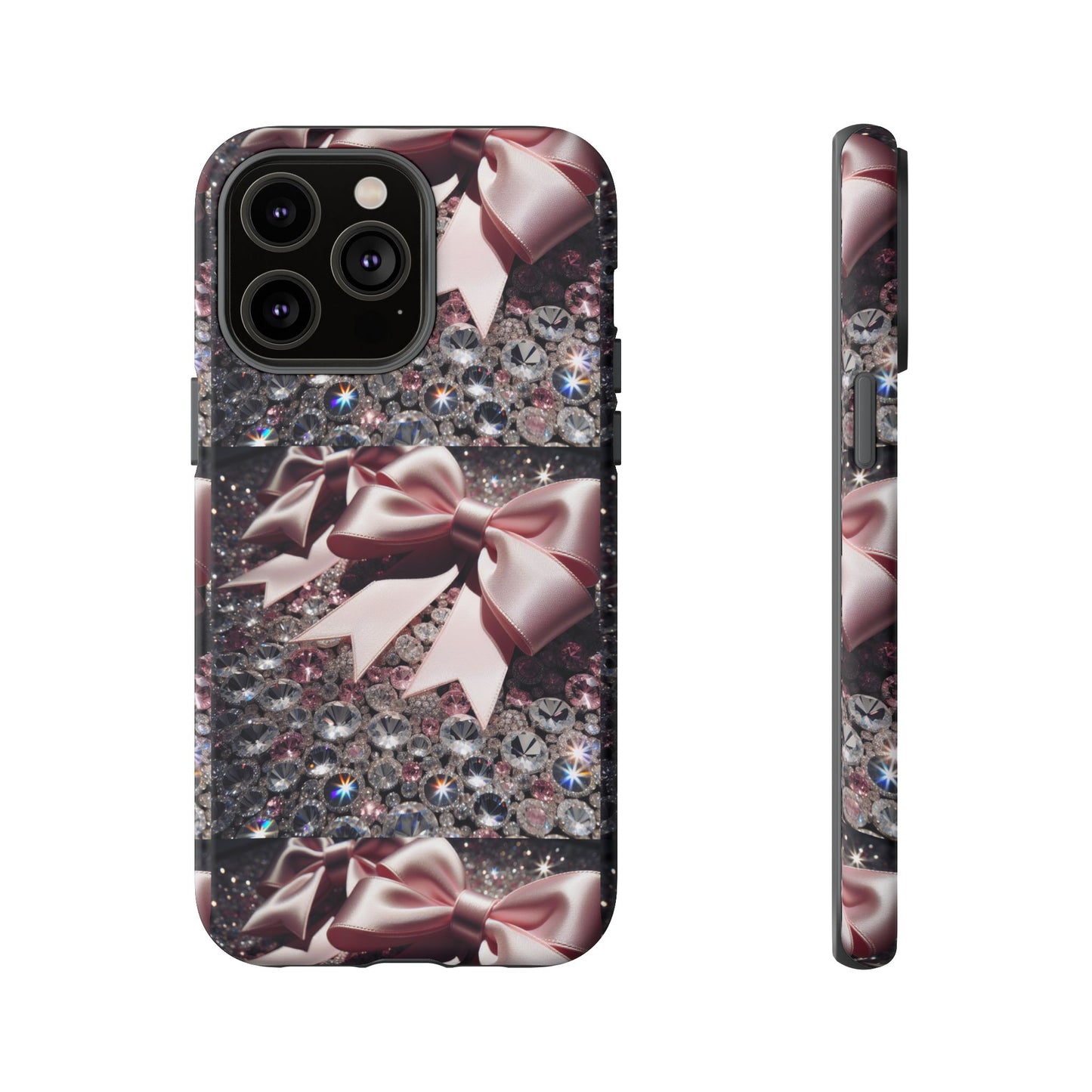 Sparkling Glam Phone Case, Tough Cases, Gift for Her, Stylish Cell Phone Accessories, Blinged Out Designs, Holiday Gifts