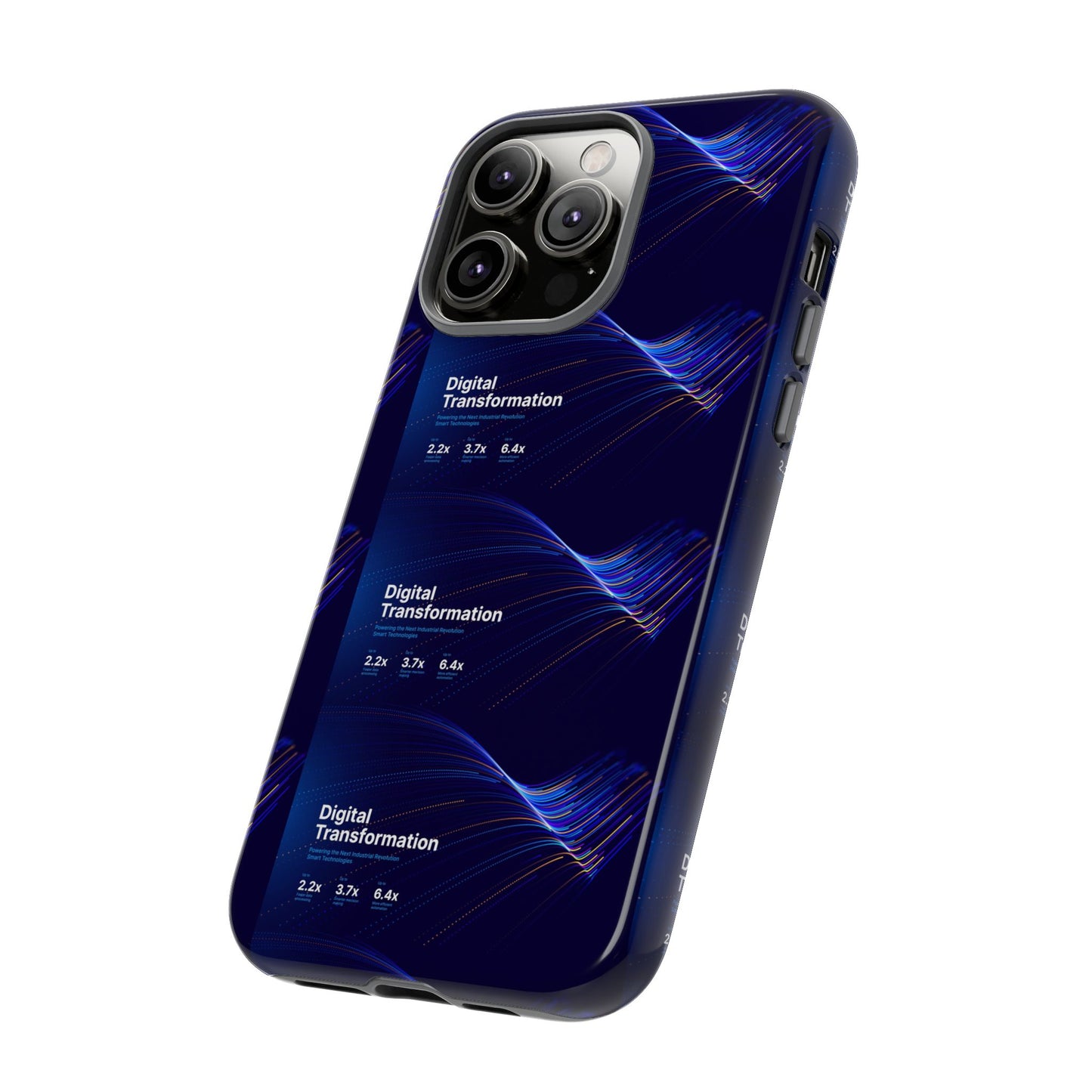 Digital Transformation Phone Case, Tough Cases for Modern Tech, Gifts for Digital Nomads, Unique Designs for Gadget Lovers, Custom [...]