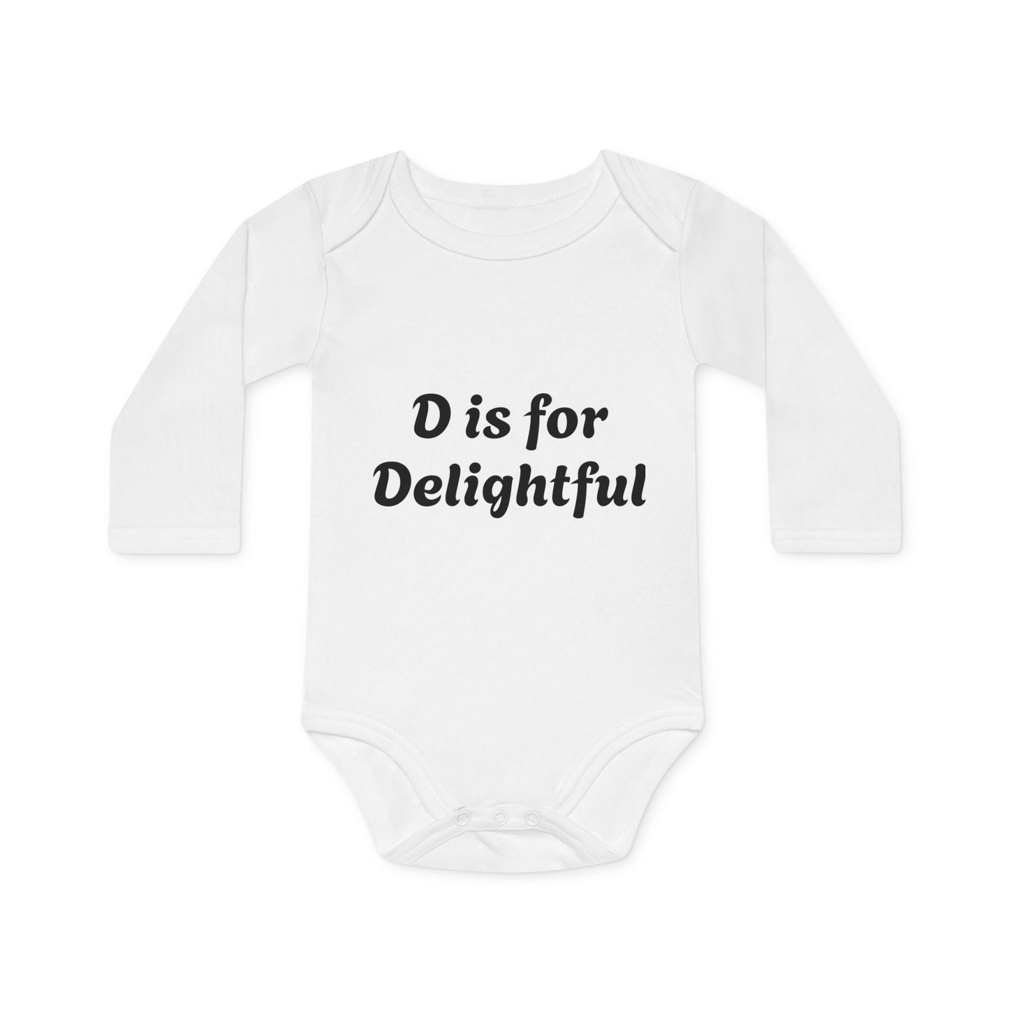 Baby Long-Sleeve Organic Bodysuit