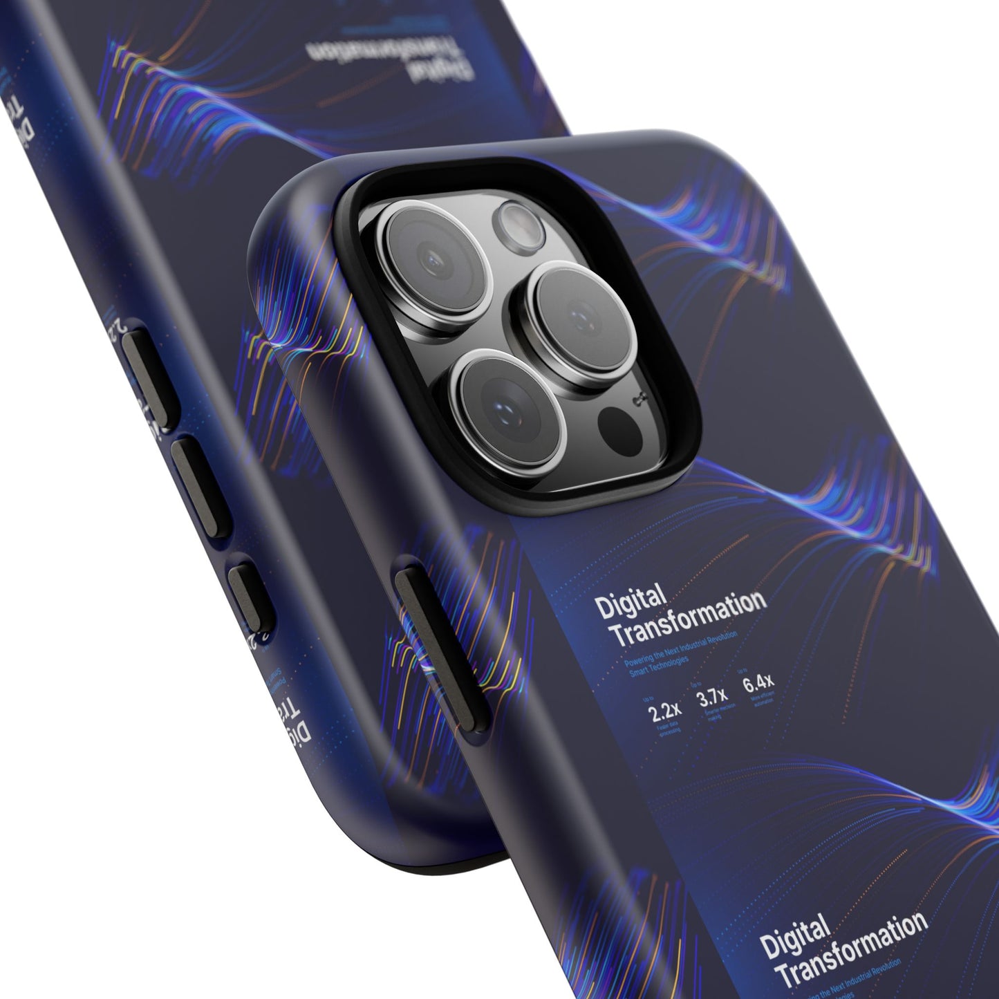 Digital Transformation Phone Case, Tough Cases for Modern Tech, Gifts for Digital Nomads, Unique Designs for Gadget Lovers, Custom [...]