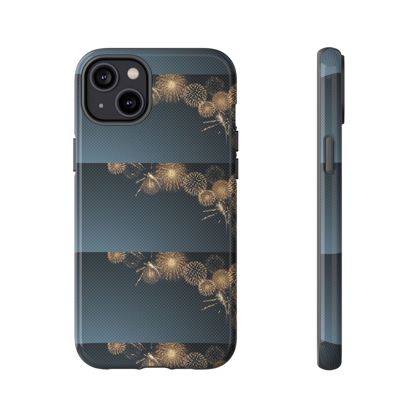 Elegant Fireworks Phone Case, Tough Phone Cover, Holiday Gift, Customizable Case, Premium Protection, Unique Design