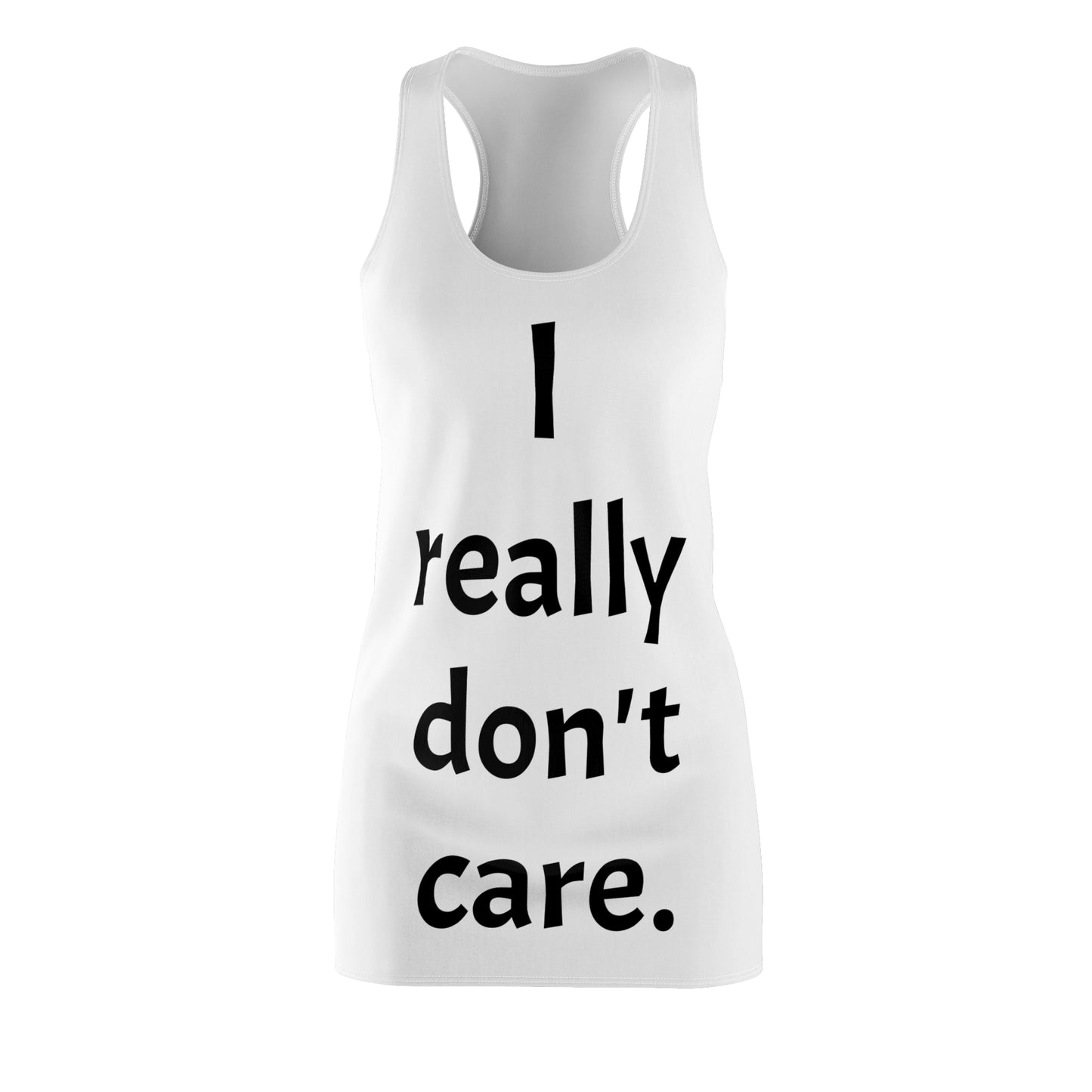 Women's Cut & Sew Racerback Dress (AOP)