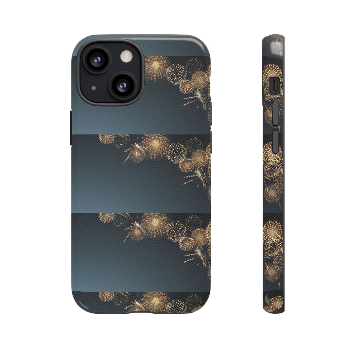 Elegant Fireworks Phone Case, Tough Phone Cover, Holiday Gift, Customizable Case, Premium Protection, Unique Design