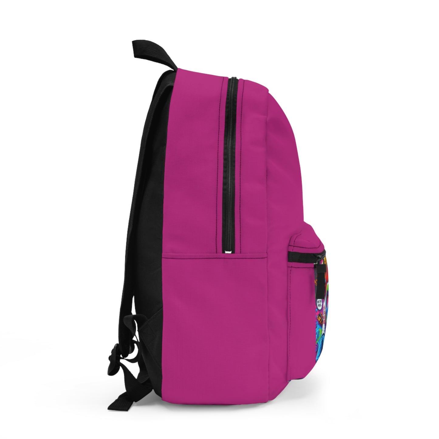 Trendy Street Art Backpack - Cool Backpack for Teens, Graffiti Style, Perfect for School, Travel, Gift Idea