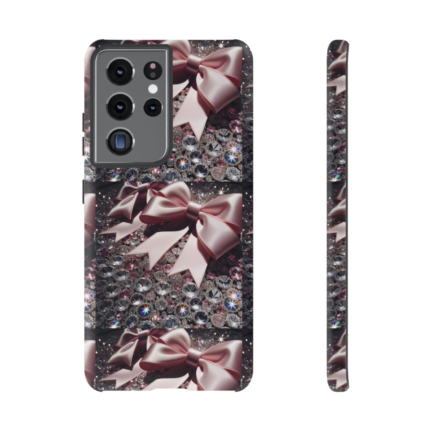 Sparkling Glam Phone Case, Tough Cases, Gift for Her, Stylish Cell Phone Accessories, Blinged Out Designs, Holiday Gifts