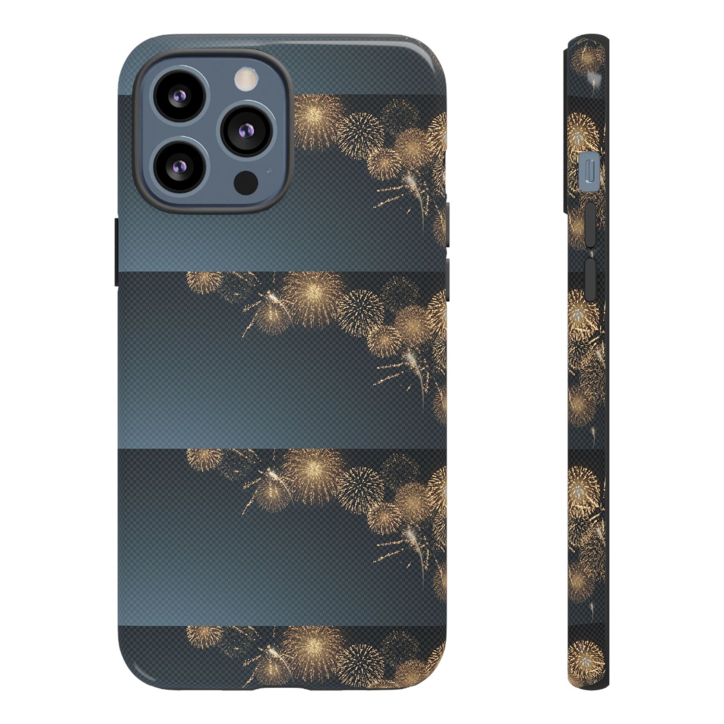 Elegant Fireworks Phone Case, Tough Phone Cover, Holiday Gift, Customizable Case, Premium Protection, Unique Design