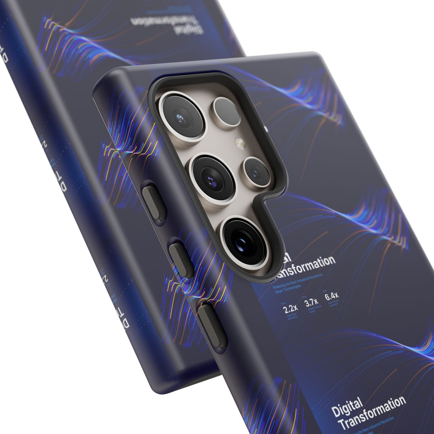 Digital Transformation Phone Case, Tough Cases for Modern Tech, Gifts for Digital Nomads, Unique Designs for Gadget Lovers, Custom [...]