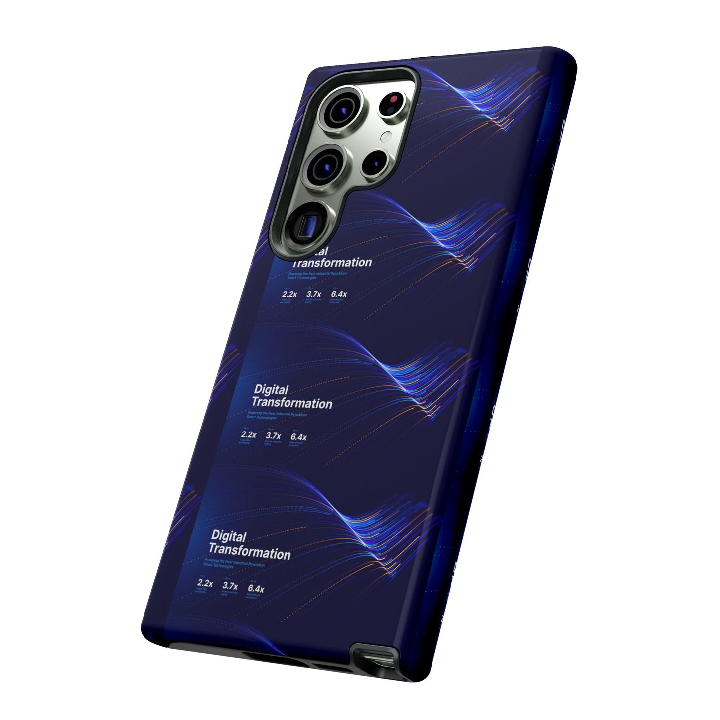 Digital Transformation Phone Case, Tough Cases for Modern Tech, Gifts for Digital Nomads, Unique Designs for Gadget Lovers, Custom [...]