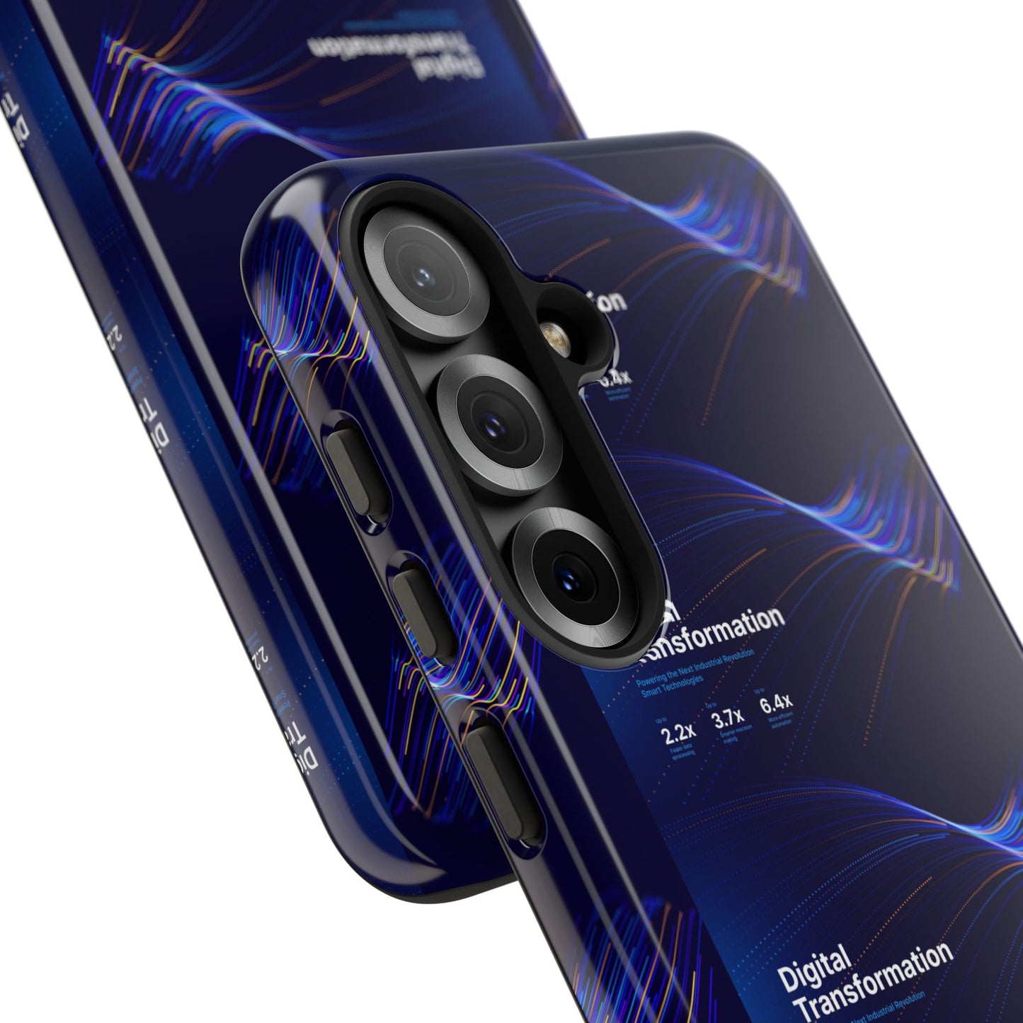 Digital Transformation Phone Case, Tough Cases for Modern Tech, Gifts for Digital Nomads, Unique Designs for Gadget Lovers, Custom [...]