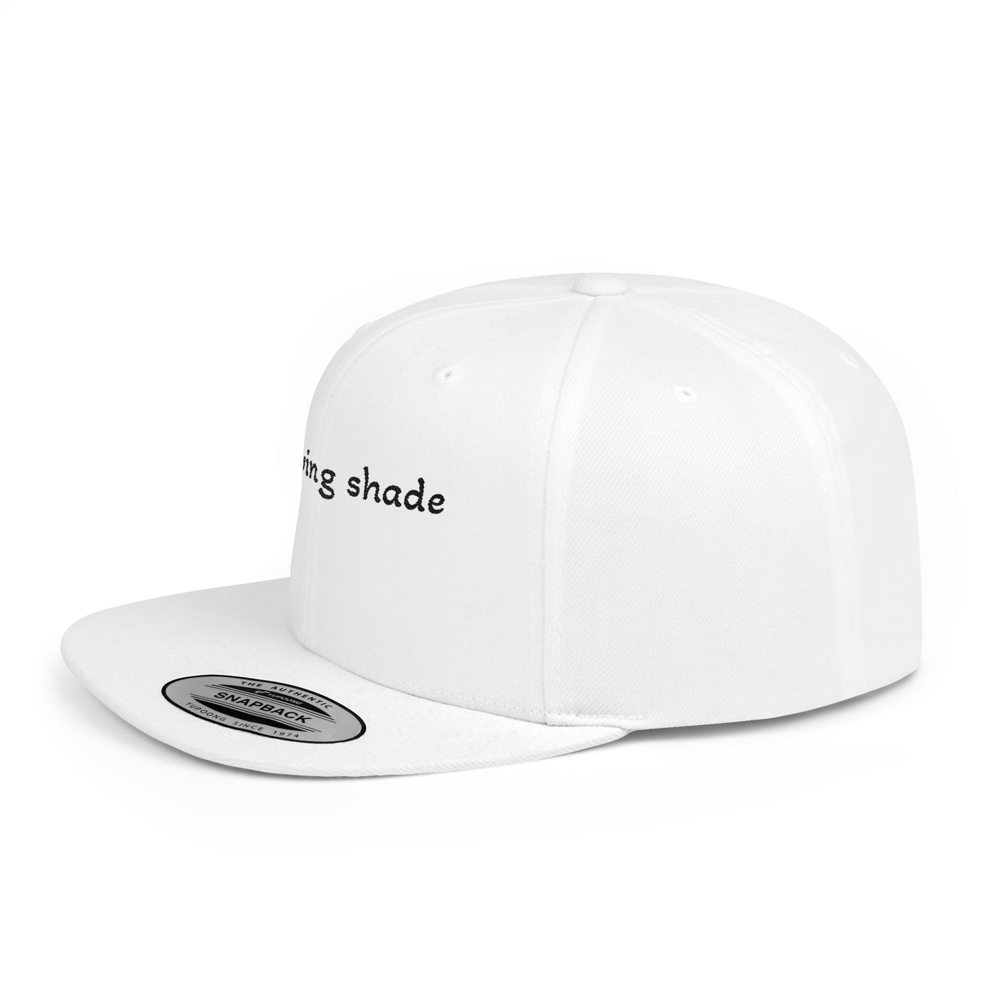 Flat Bill Snapback