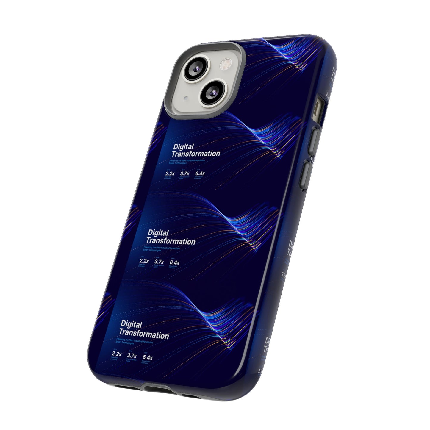 Digital Transformation Phone Case, Tough Cases for Modern Tech, Gifts for Digital Nomads, Unique Designs for Gadget Lovers, Custom [...]