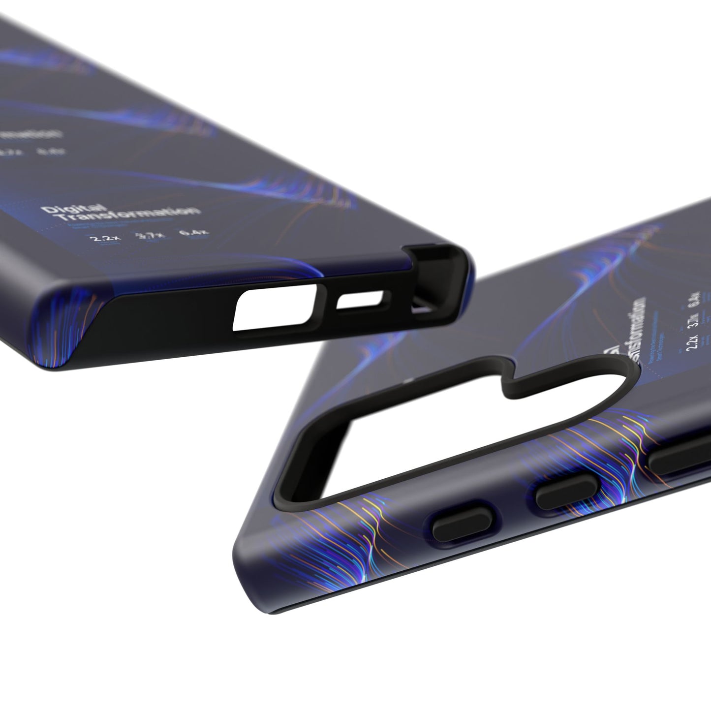 Digital Transformation Phone Case, Tough Cases for Modern Tech, Gifts for Digital Nomads, Unique Designs for Gadget Lovers, Custom [...]