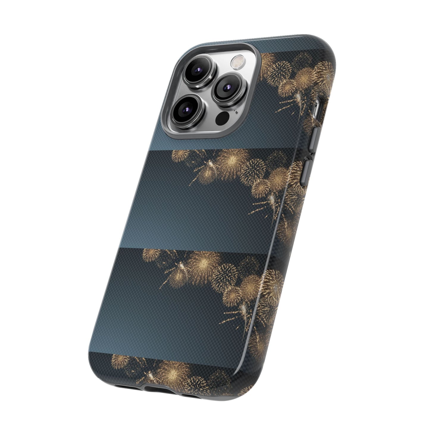 Elegant Fireworks Phone Case, Tough Phone Cover, Holiday Gift, Customizable Case, Premium Protection, Unique Design