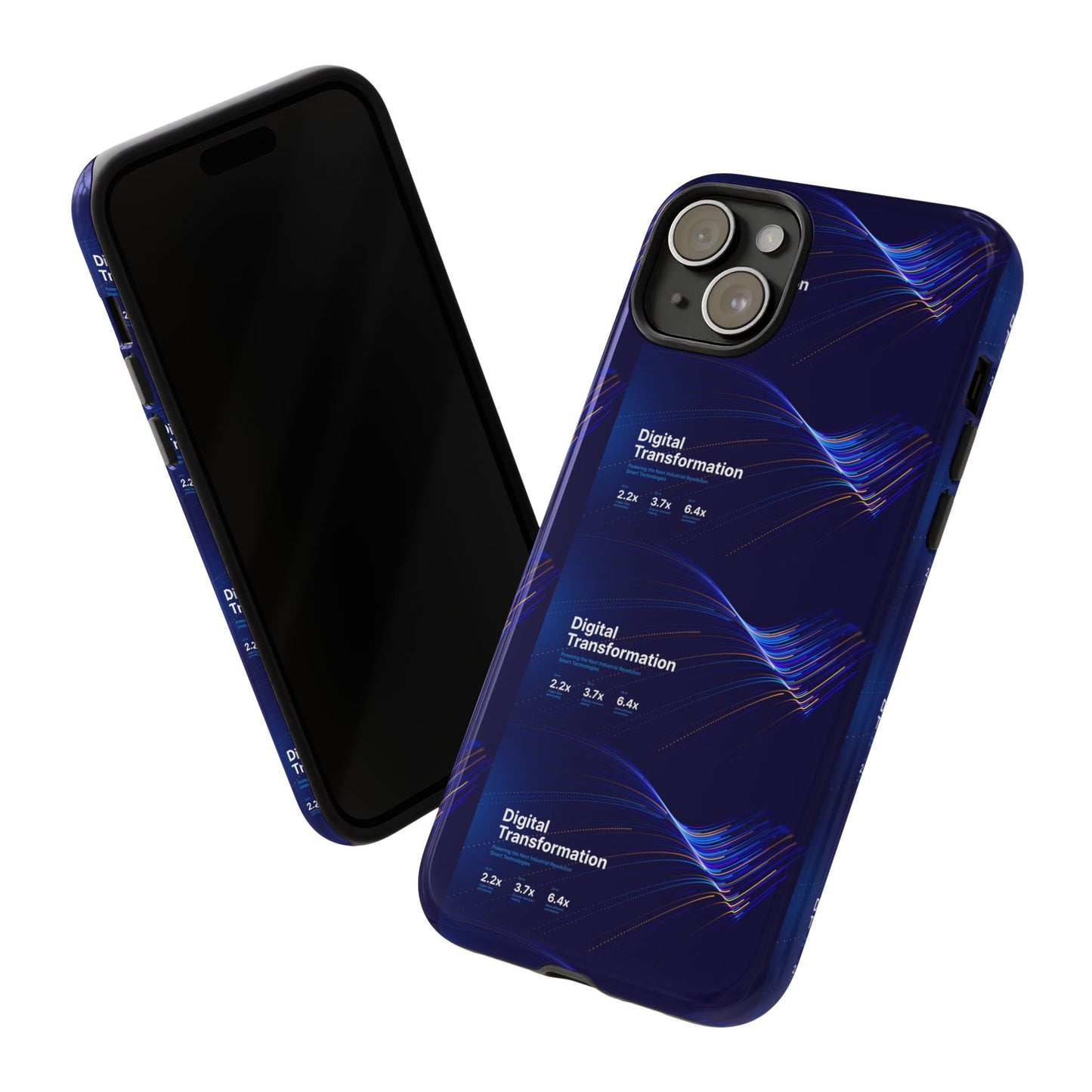 Digital Transformation Phone Case, Tough Cases for Modern Tech, Gifts for Digital Nomads, Unique Designs for Gadget Lovers, Custom [...]