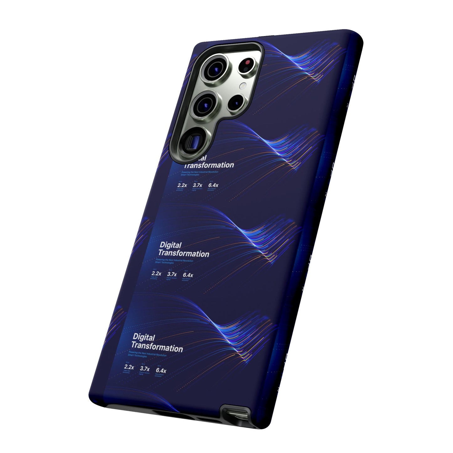 Digital Transformation Phone Case, Tough Cases for Modern Tech, Gifts for Digital Nomads, Unique Designs for Gadget Lovers, Custom [...]