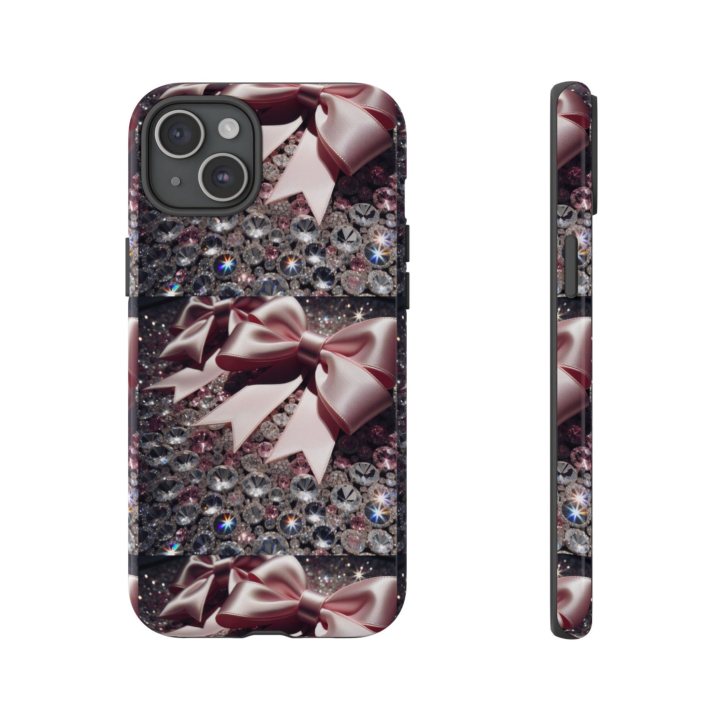 Sparkling Glam Phone Case, Tough Cases, Gift for Her, Stylish Cell Phone Accessories, Blinged Out Designs, Holiday Gifts