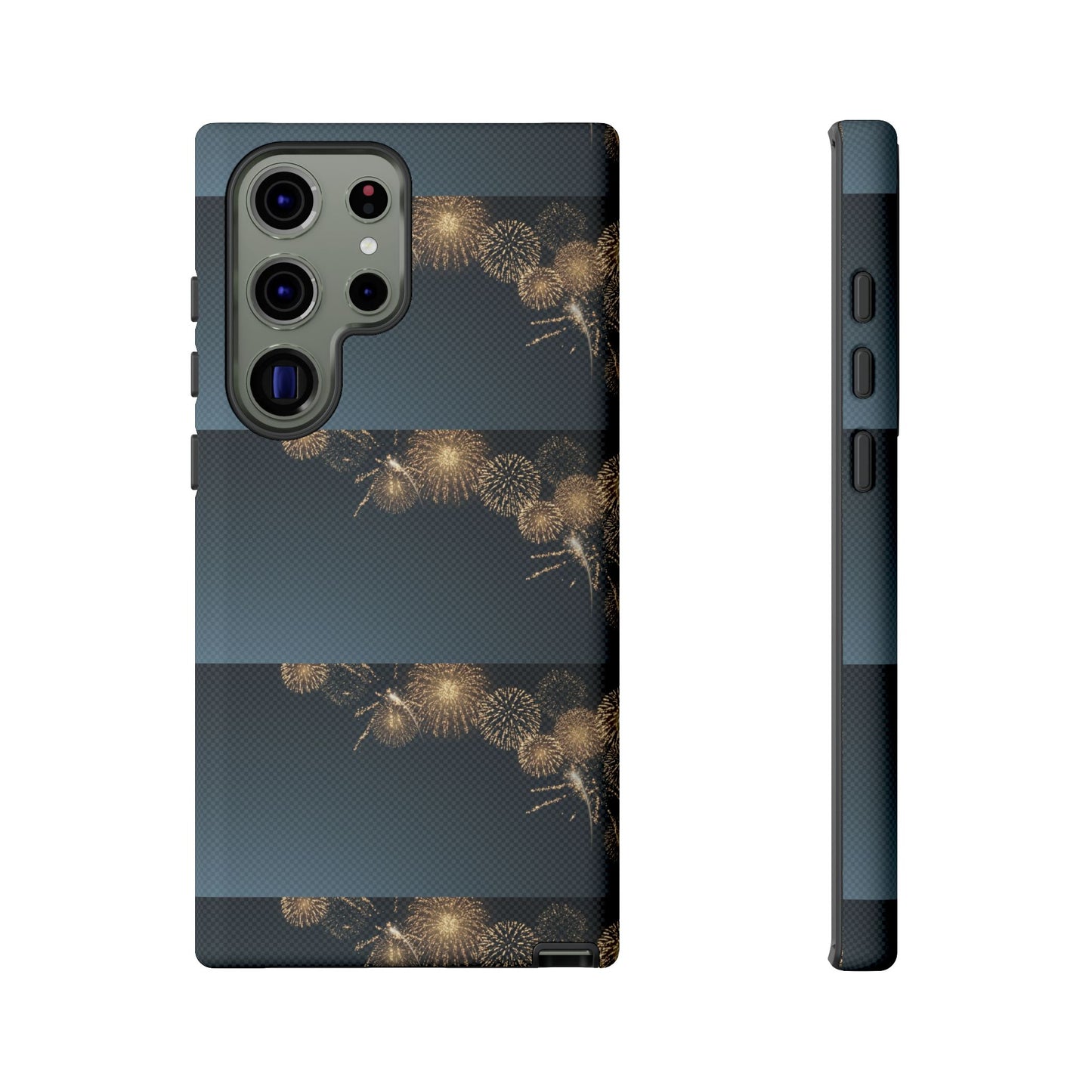 Elegant Fireworks Phone Case, Tough Phone Cover, Holiday Gift, Customizable Case, Premium Protection, Unique Design