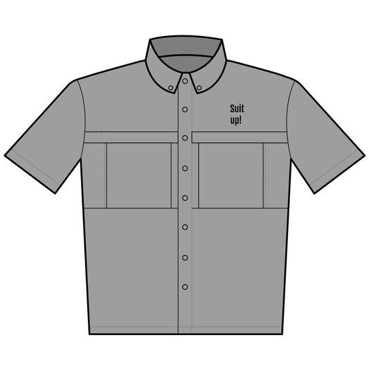 Port Authority® Unisex Short Sleeve UV Daybreak Shirt (Embroidery)