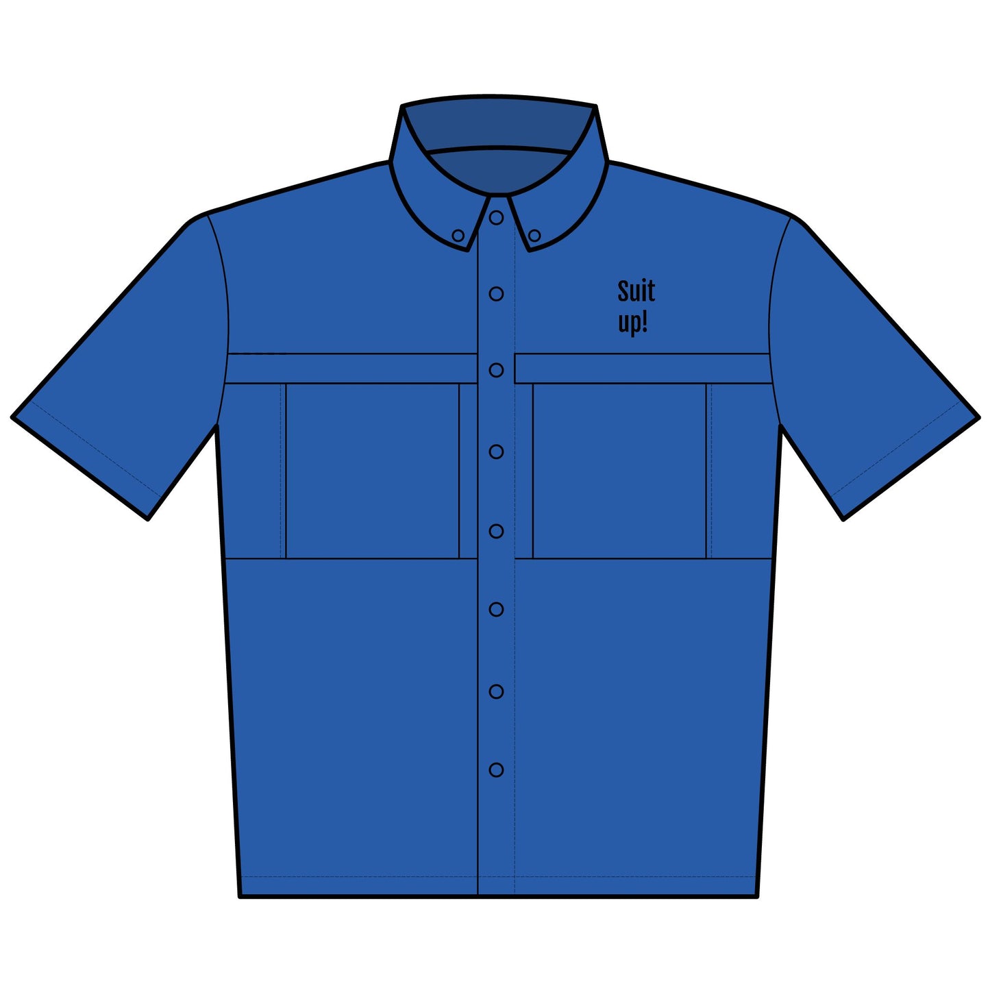 Port Authority® Unisex Short Sleeve UV Daybreak Shirt (Embroidery)