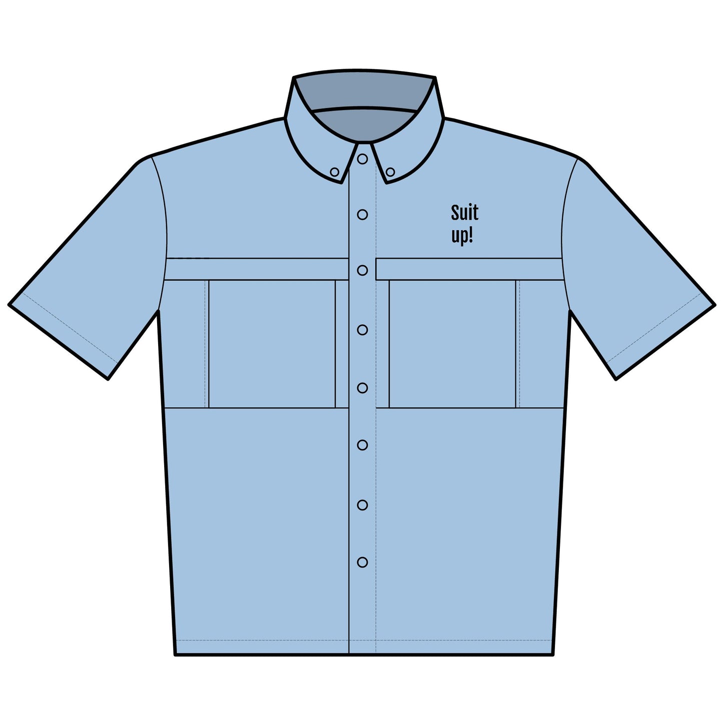 Port Authority® Unisex Short Sleeve UV Daybreak Shirt (Embroidery)
