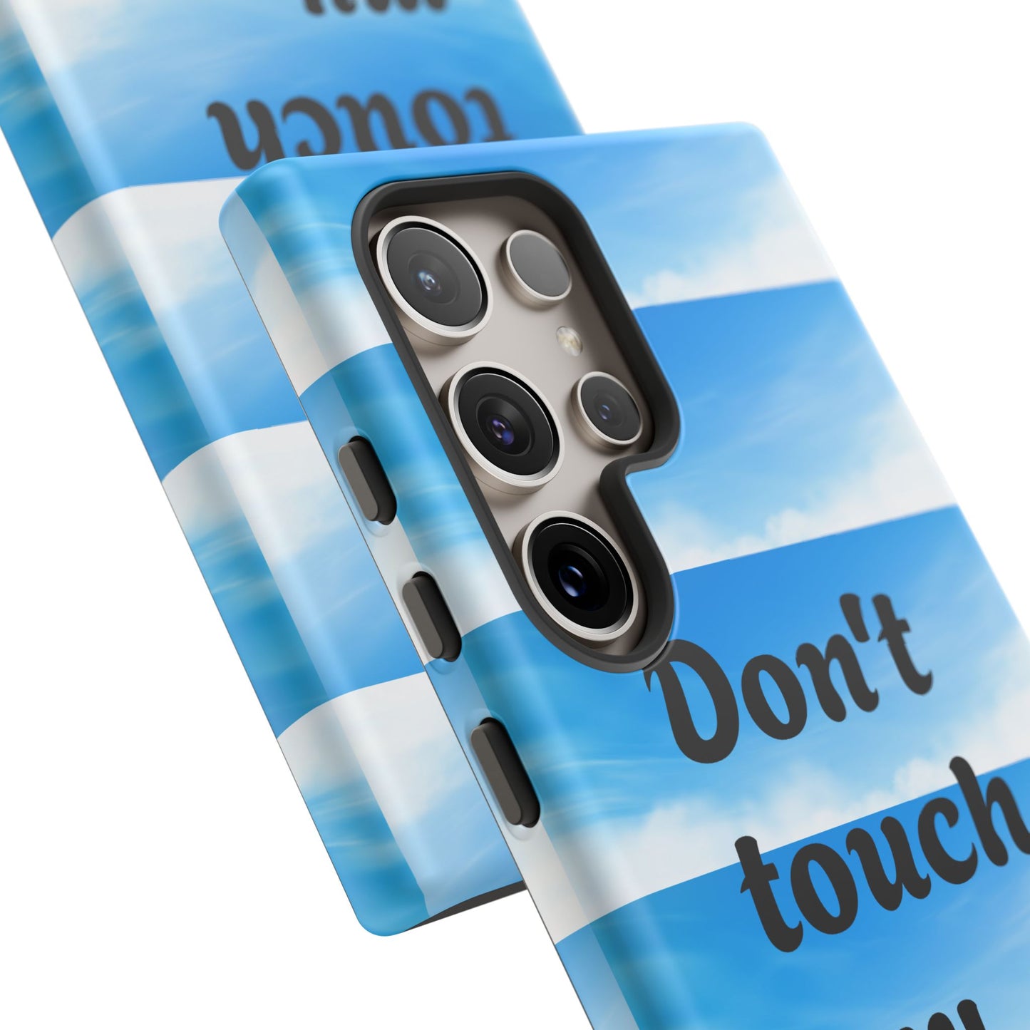 Phone Case, Quirky Phone Cover, Don't Touch My Phone Case, Gift for Teens, Trendy Accessory, Unique Phone Protection