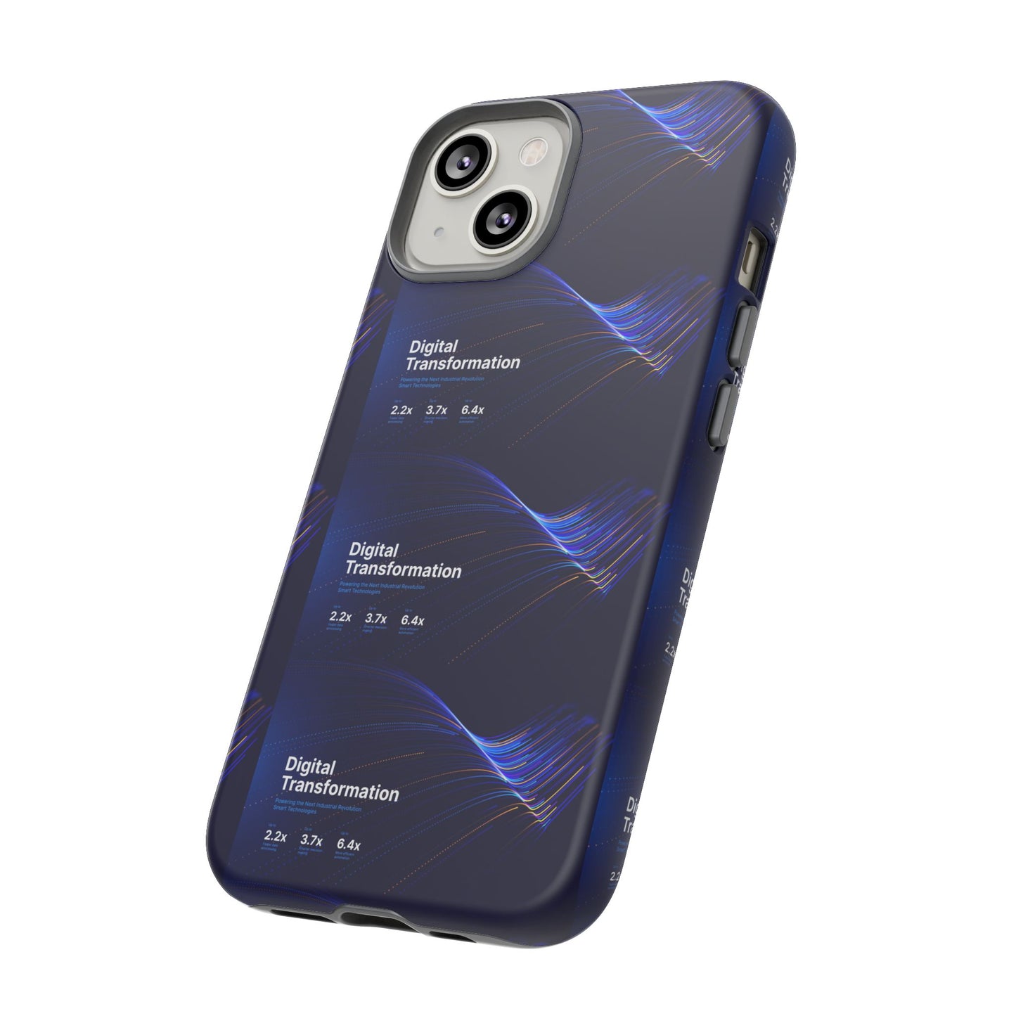 Digital Transformation Phone Case, Tough Cases for Modern Tech, Gifts for Digital Nomads, Unique Designs for Gadget Lovers, Custom [...]