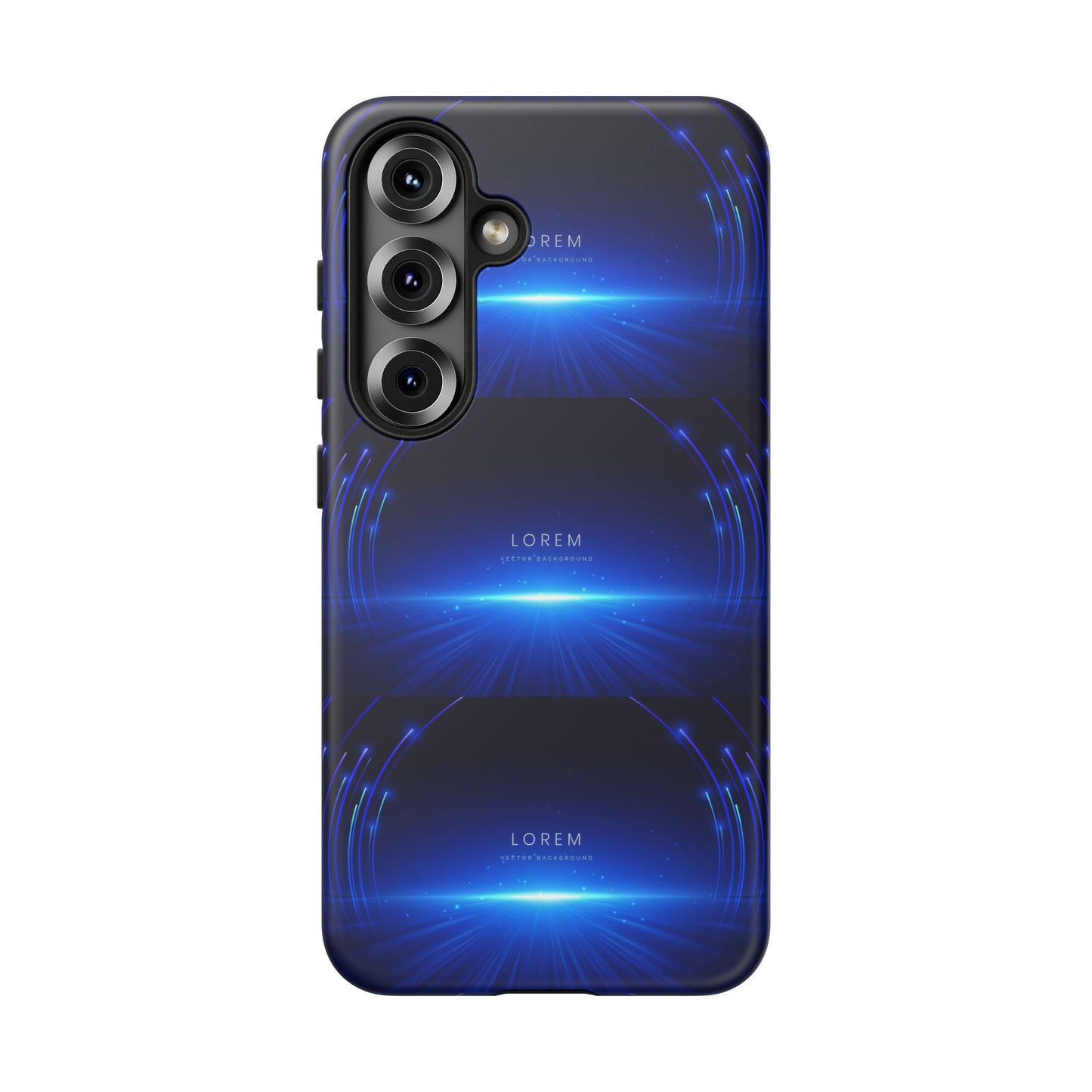 Tough Cases: Blue Lightwave Phone Case, Stylish Mobile Cover, Durable Protective Case, Gift for Tech Lovers, Trendy Gadget Accessory