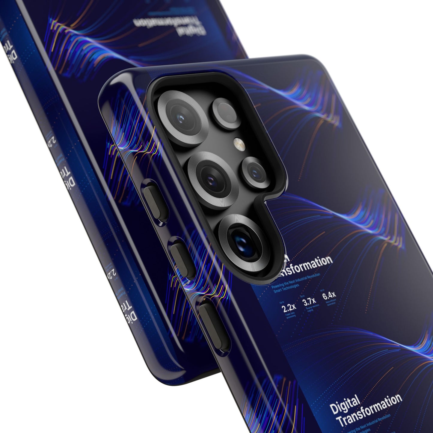 Digital Transformation Phone Case, Tough Cases for Modern Tech, Gifts for Digital Nomads, Unique Designs for Gadget Lovers, Custom [...]